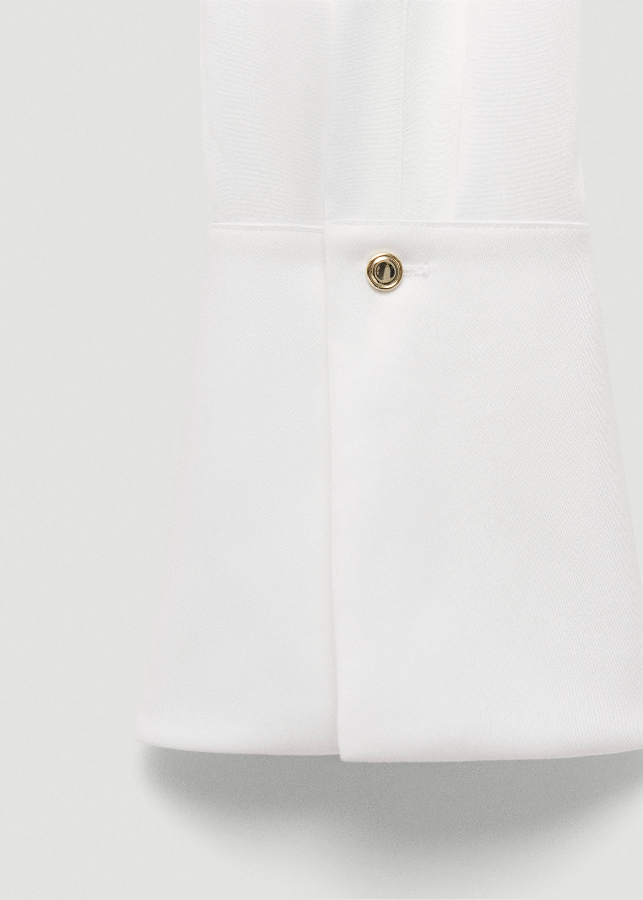 Cotton shirt with flared sleeves - Details of the article 8