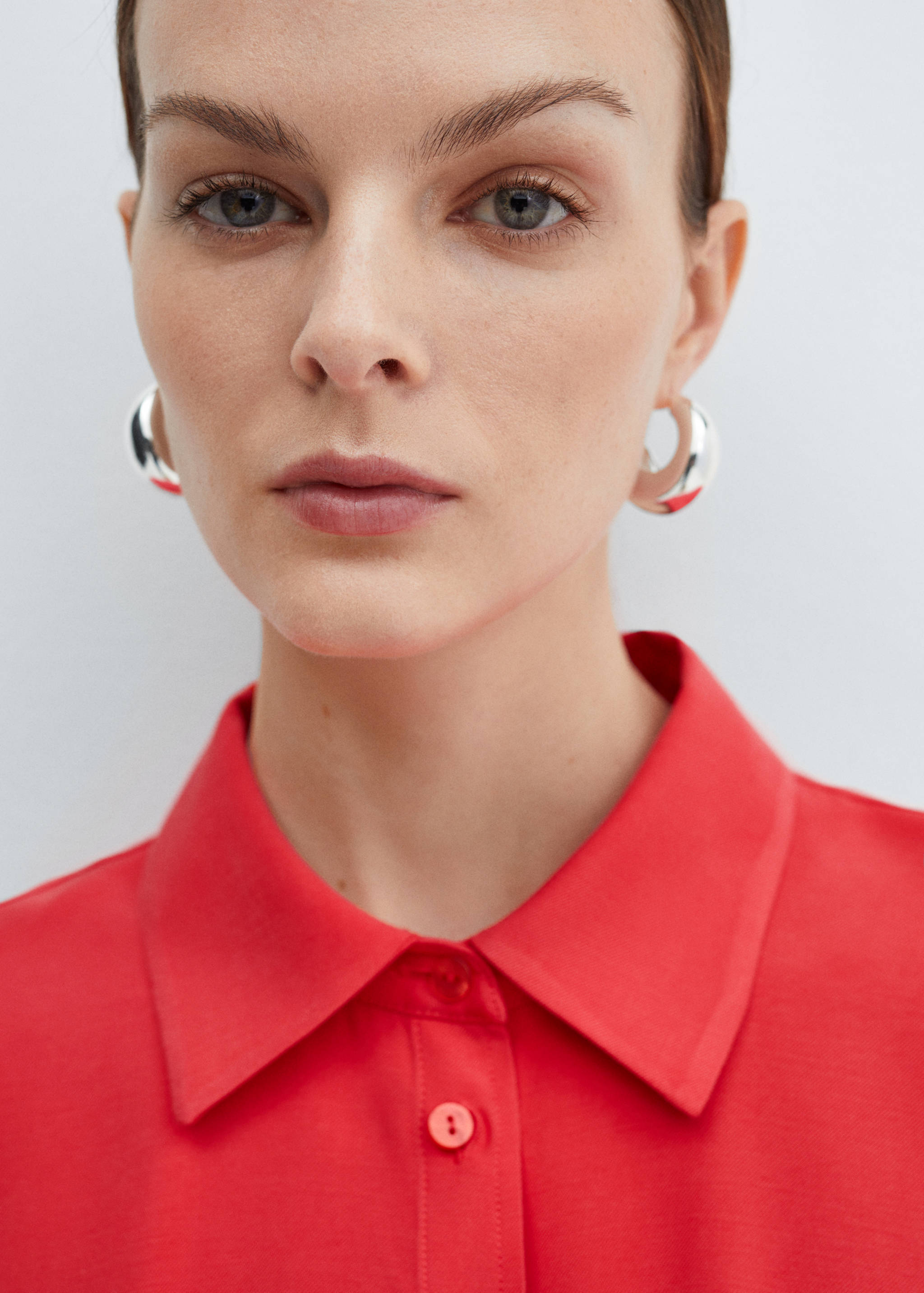 Langer Jumpsuit mit Gürtel - Detail des Artikels 1