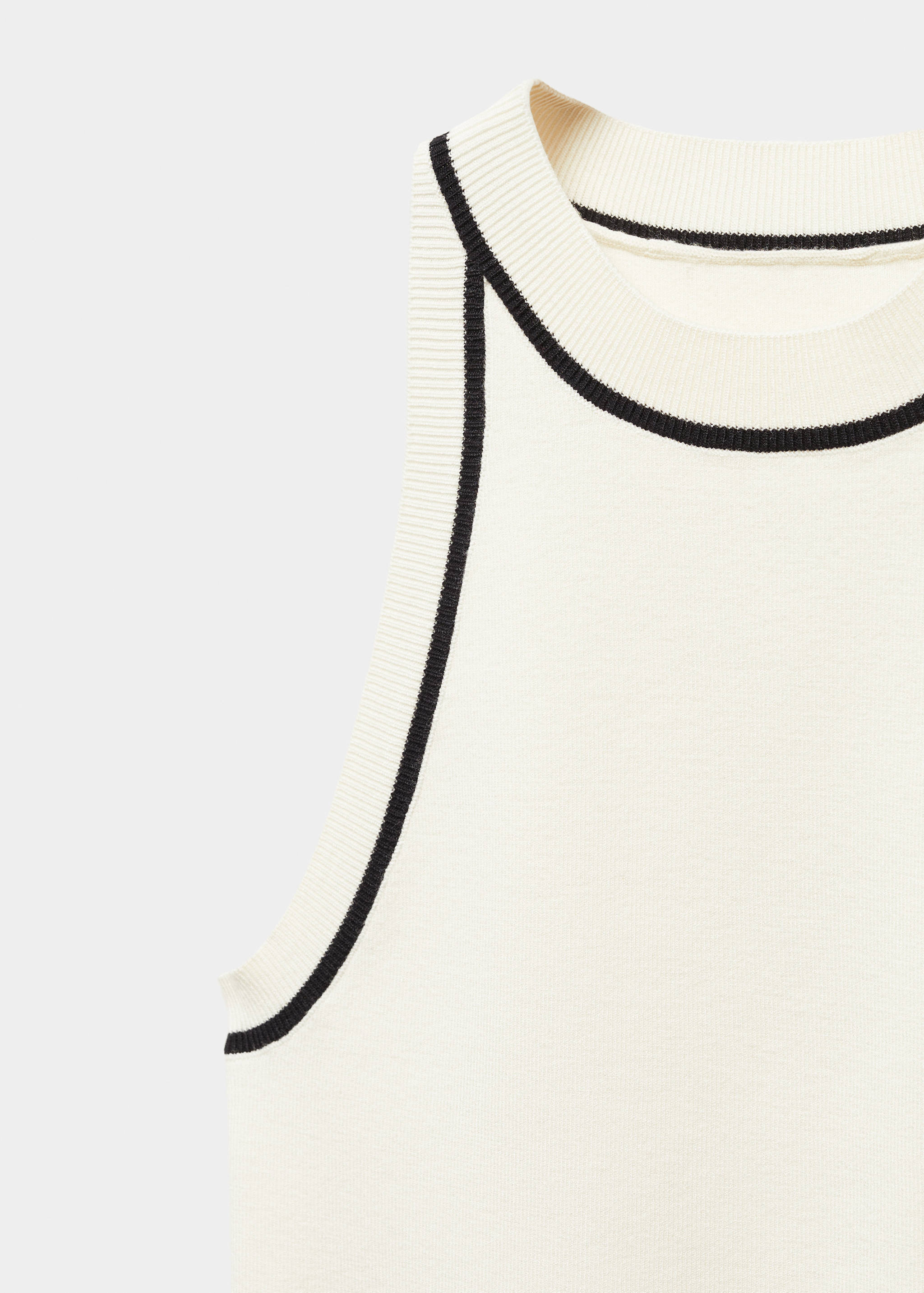 Contrast trim top - Details of the article 8