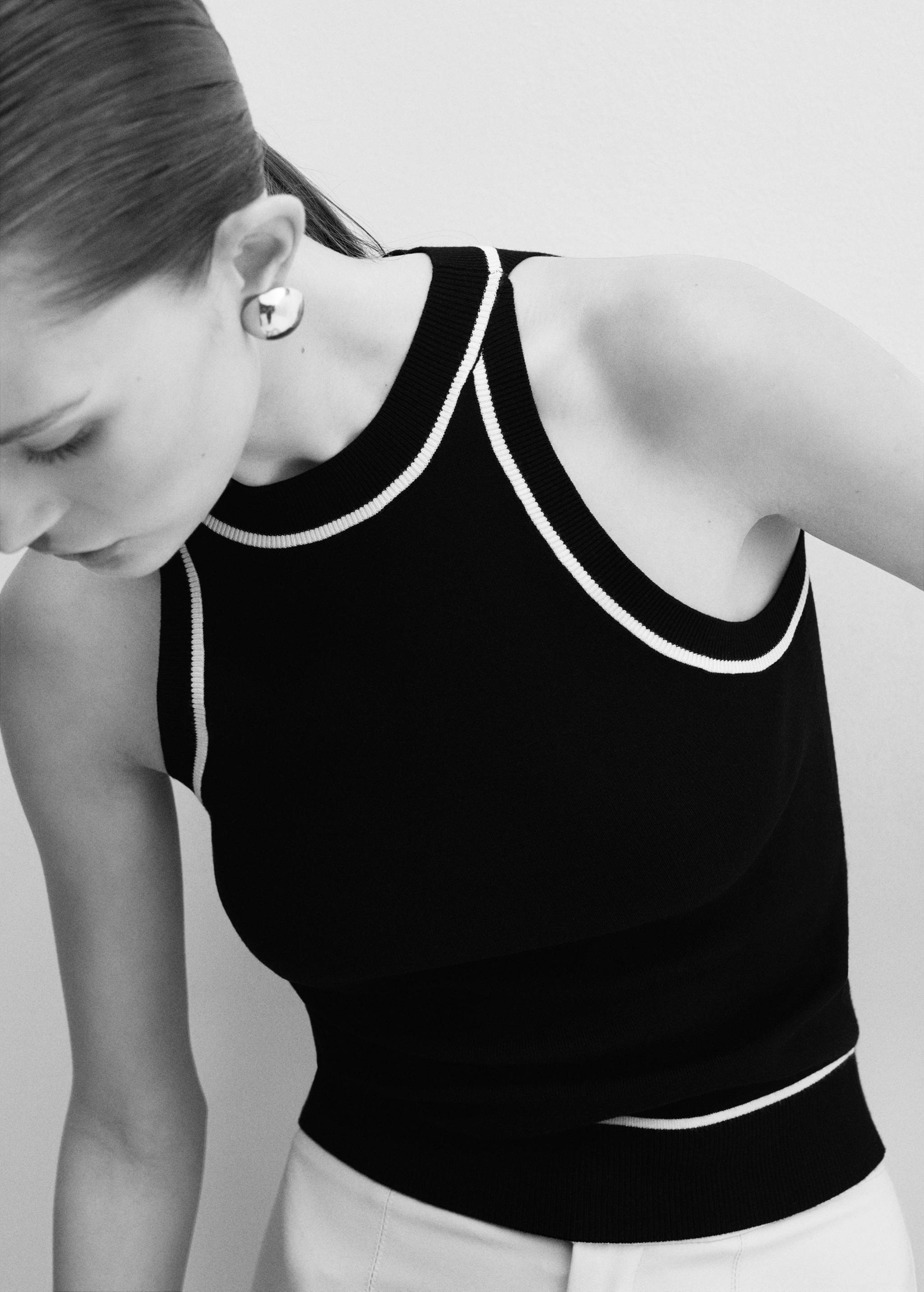 Contrast trim top - Details of the article 2