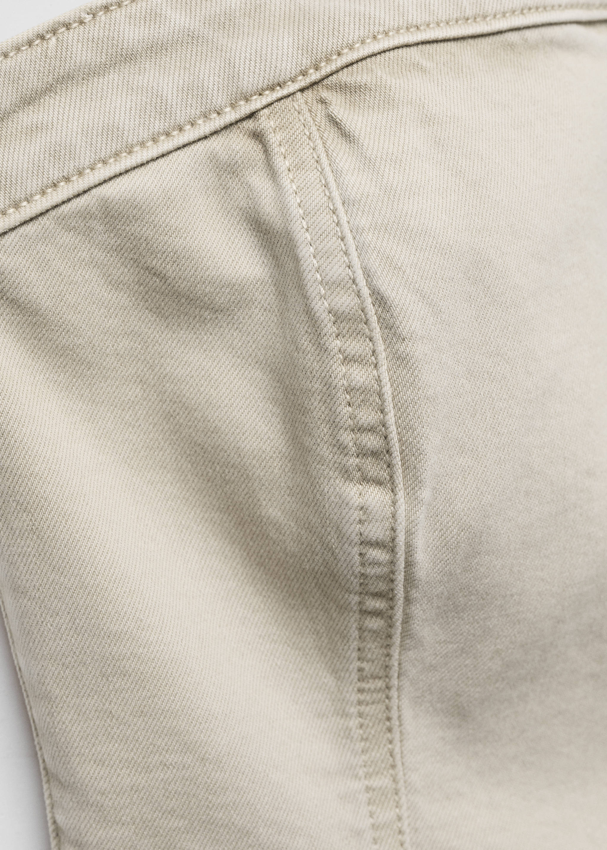 Denim strapless top - Details of the article 8