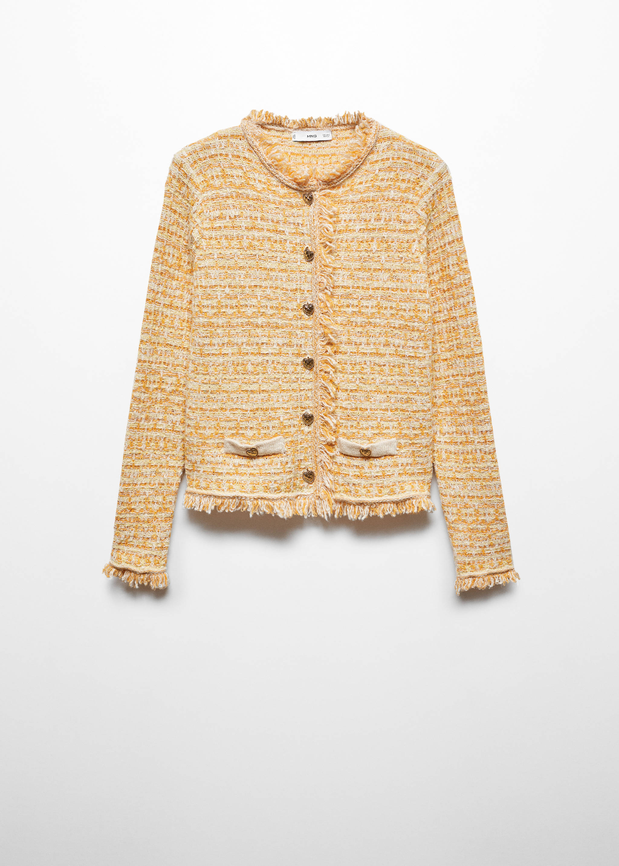 Tweedcardigan mit Taschen - Artikel ohne Model