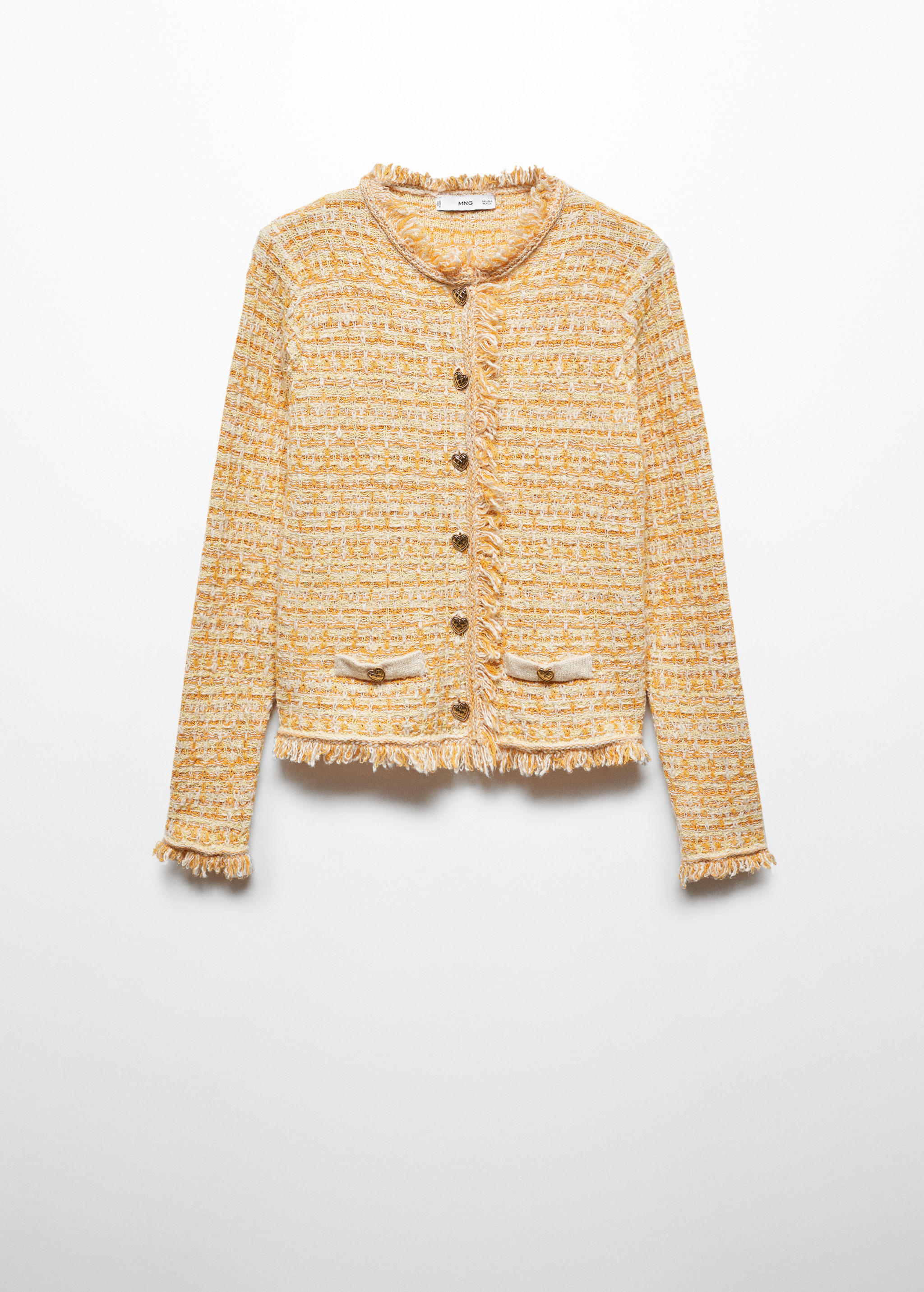 Pocket tweed cardigan - Article without model