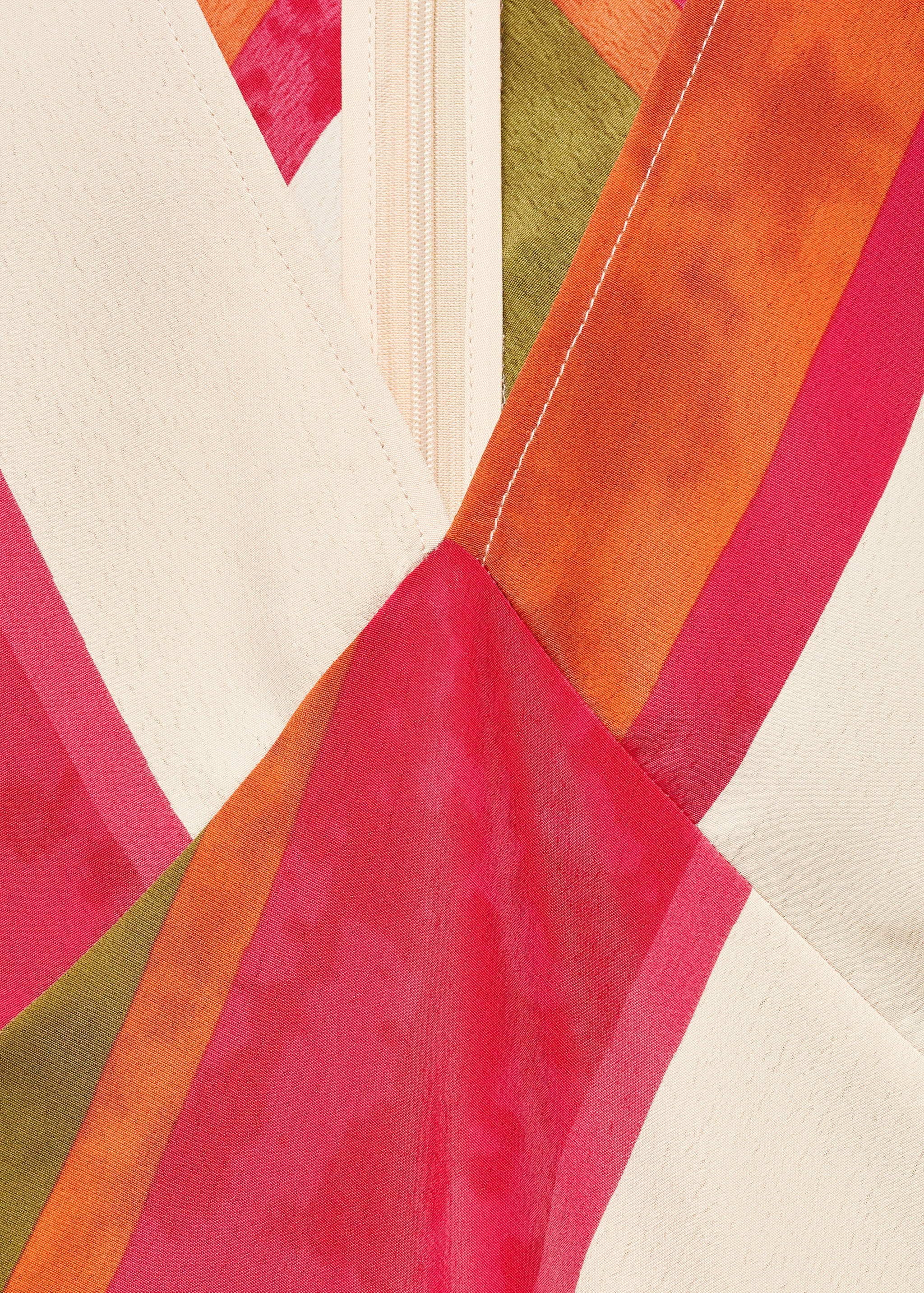 Cut-out striped dress - Details of the article 8