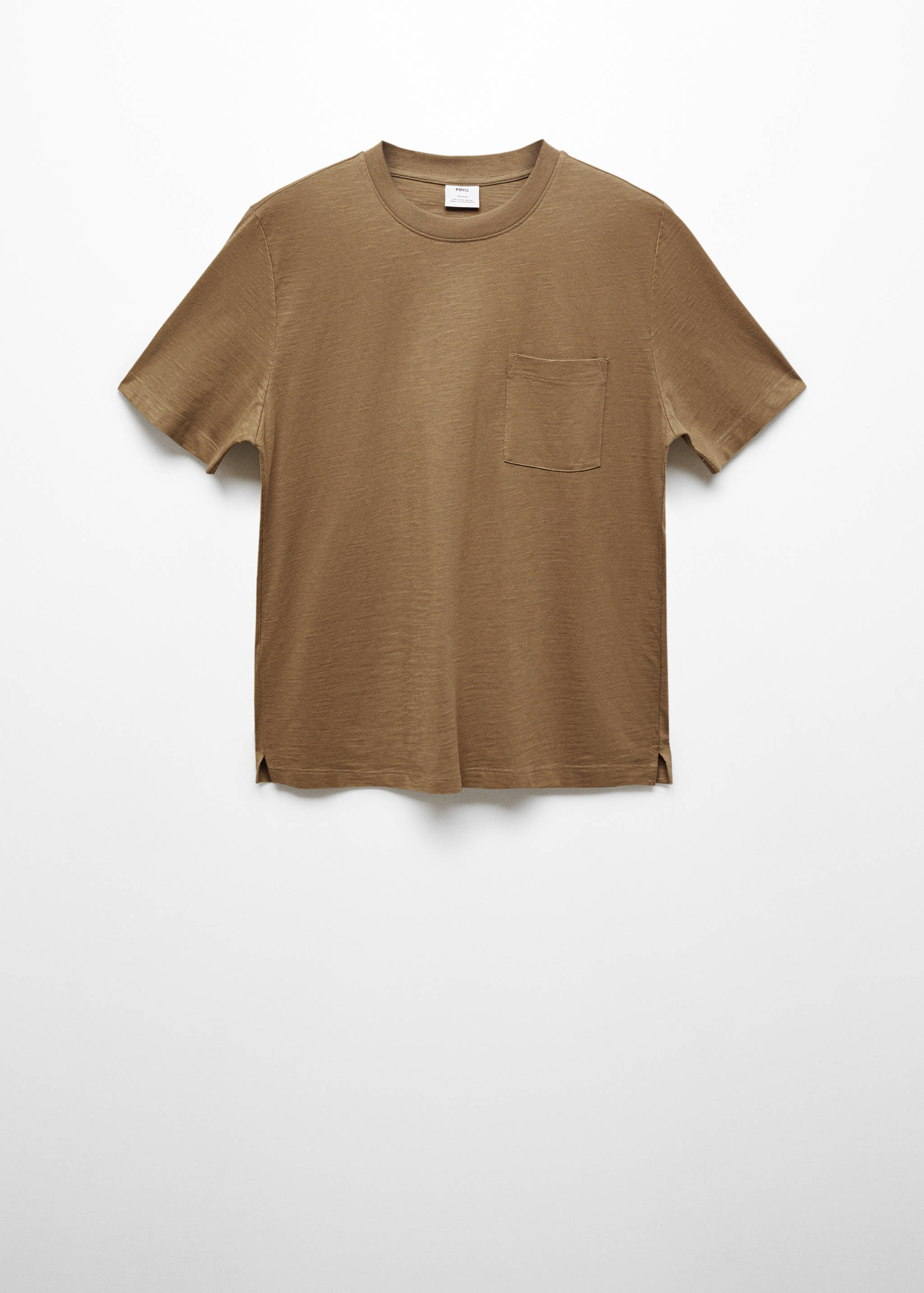 100% cotton t-shirt with pocket - Article without model