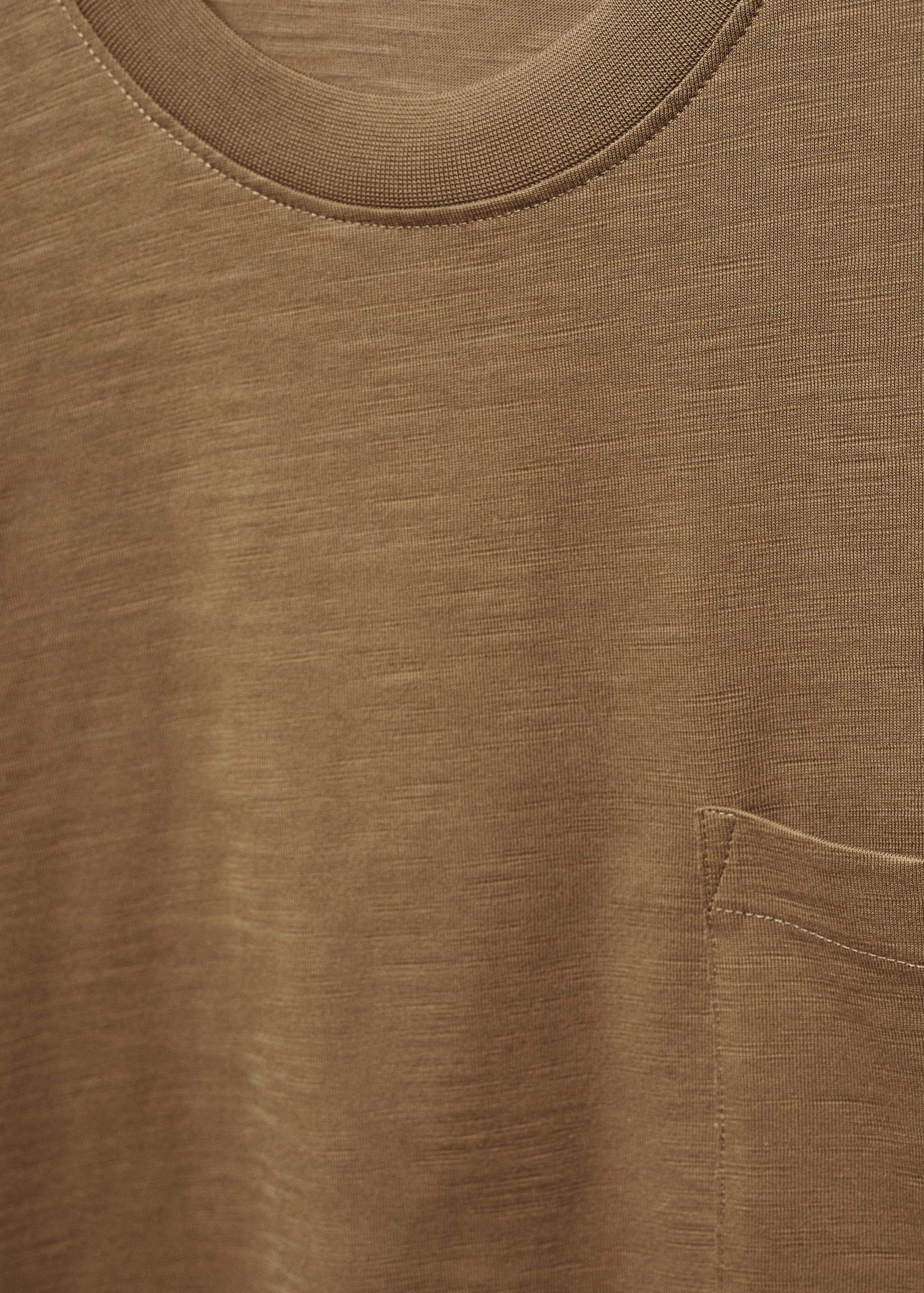 100% cotton t-shirt with pocket - Details of the article 8