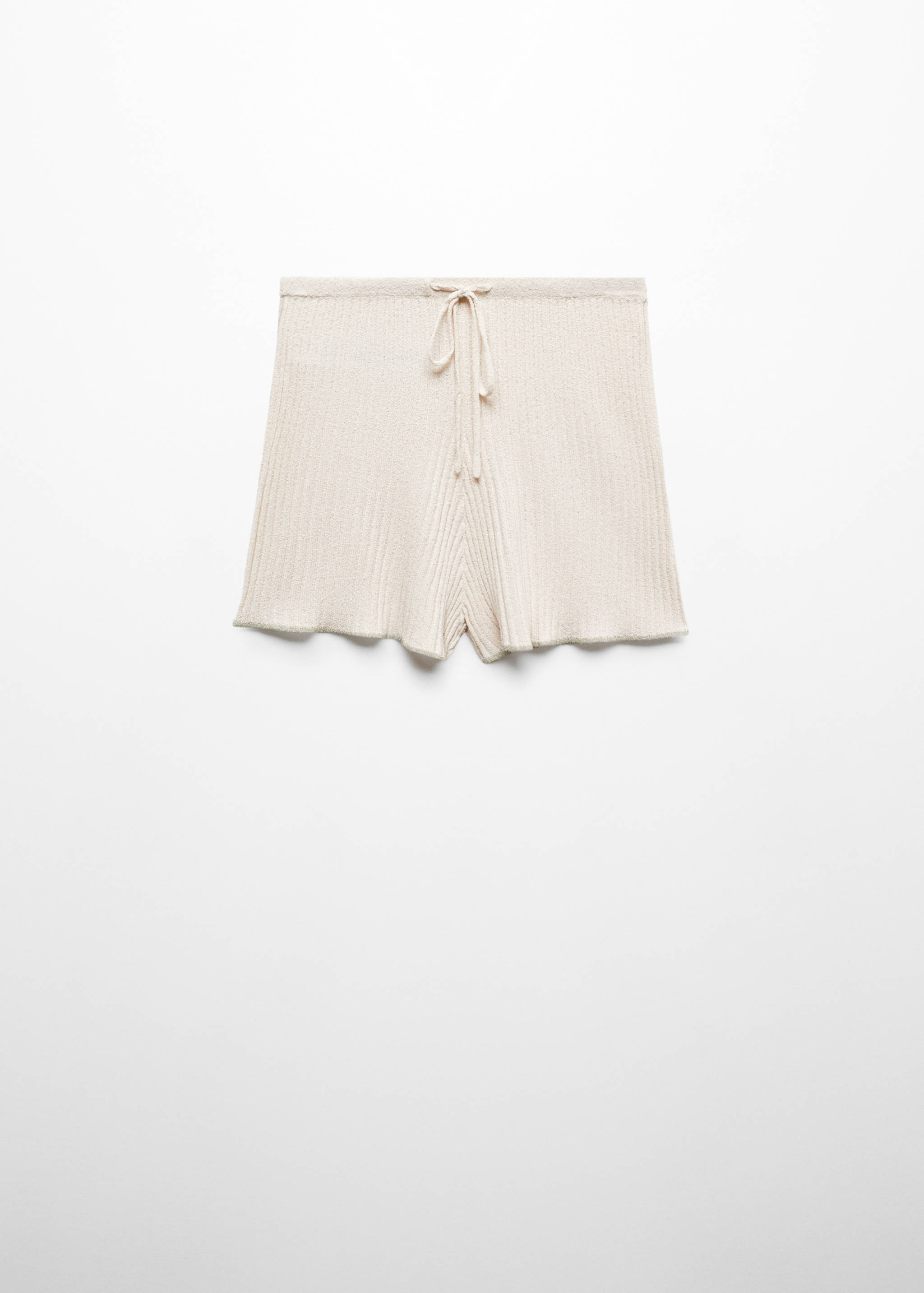 Pyjama-Shorts mit Rippmuster - Artikel ohne Model