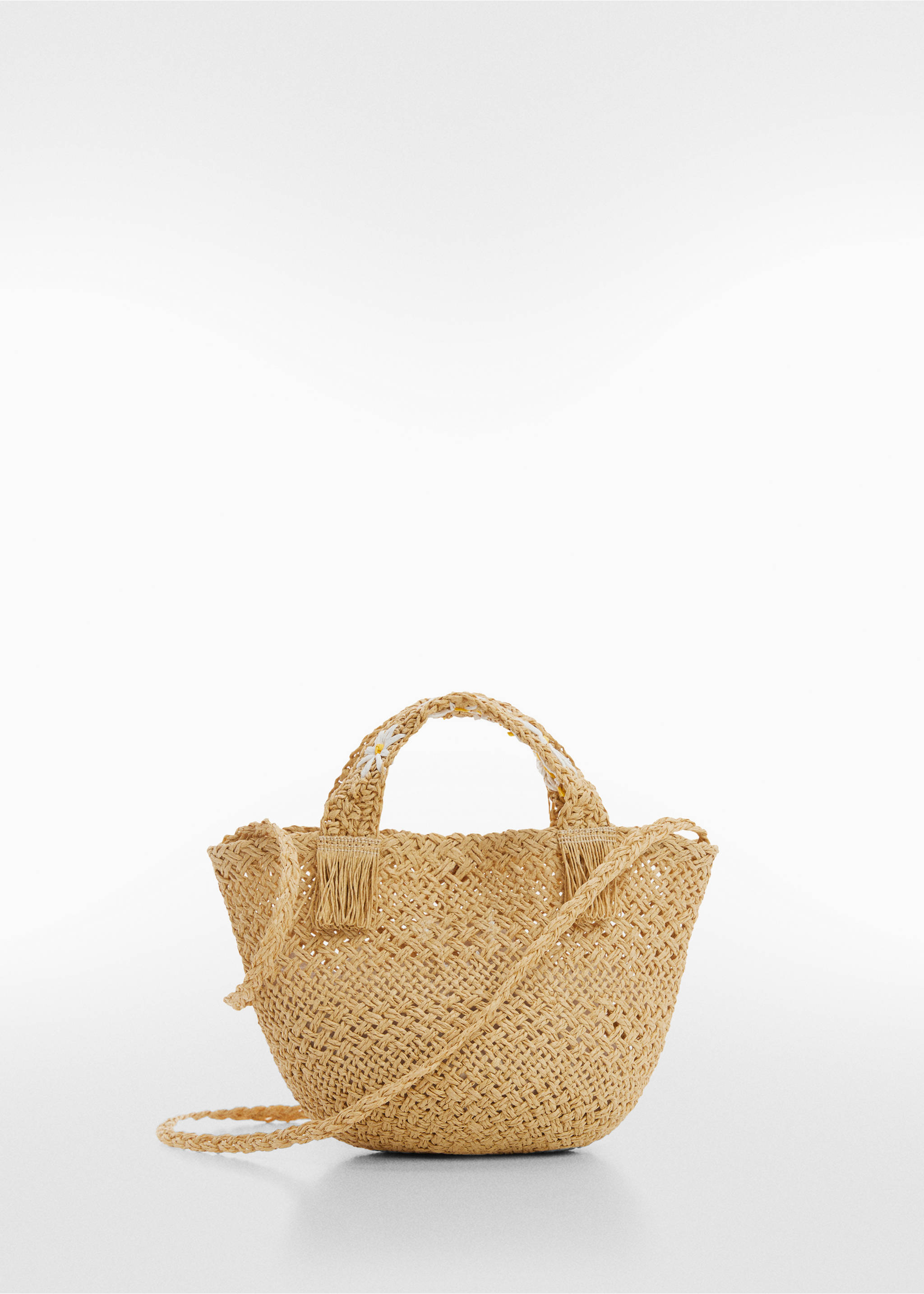 Straw bag - Article without model, Sand. Ref: 67025996-00.