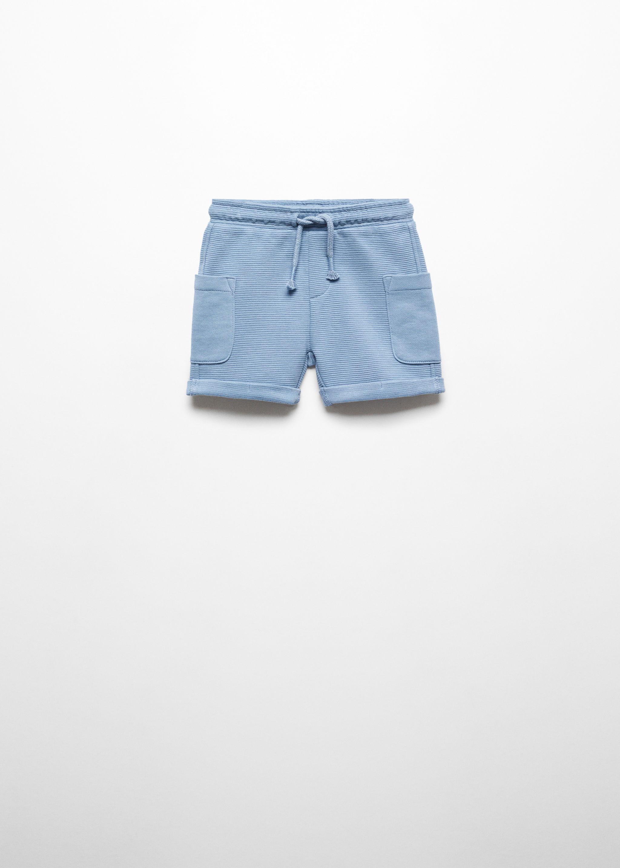 Bermuda coton texturé - Article sans modèle
