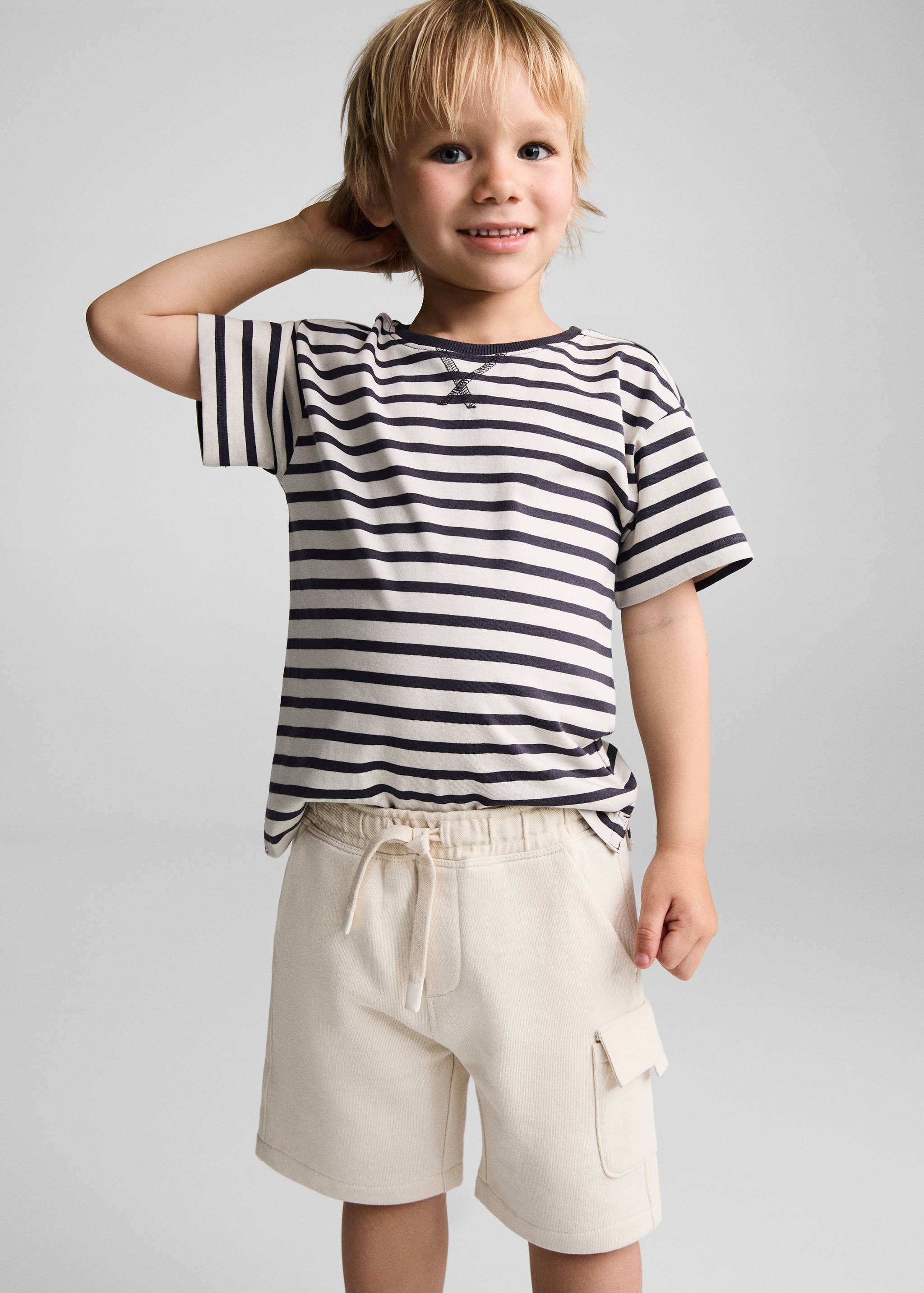 Cargo-Bermudashorts - Mittlere Ansicht