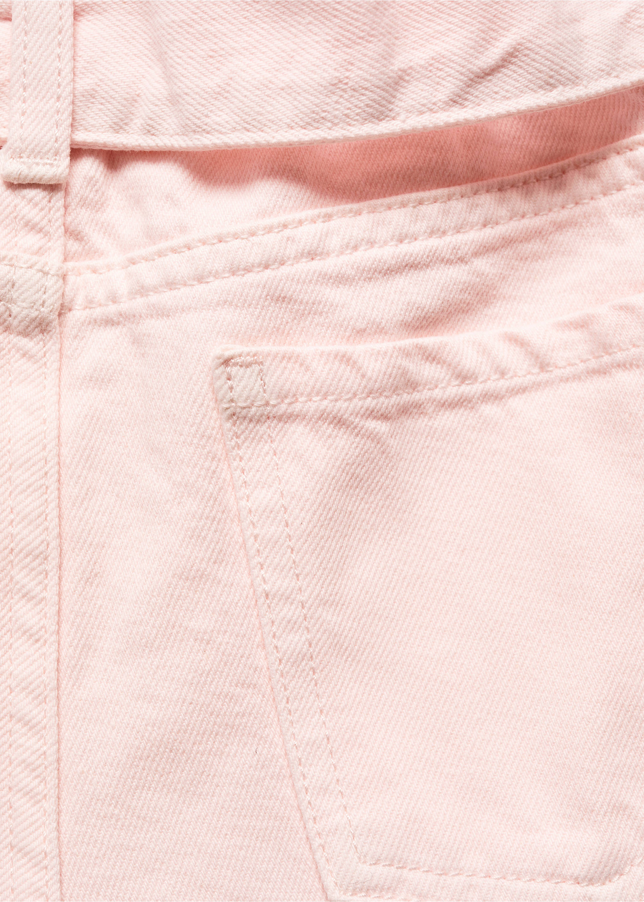 Paperbagshorts skärp - Detaljer om artikeln 8, Pastellrosa. Ref: 67026013-00.