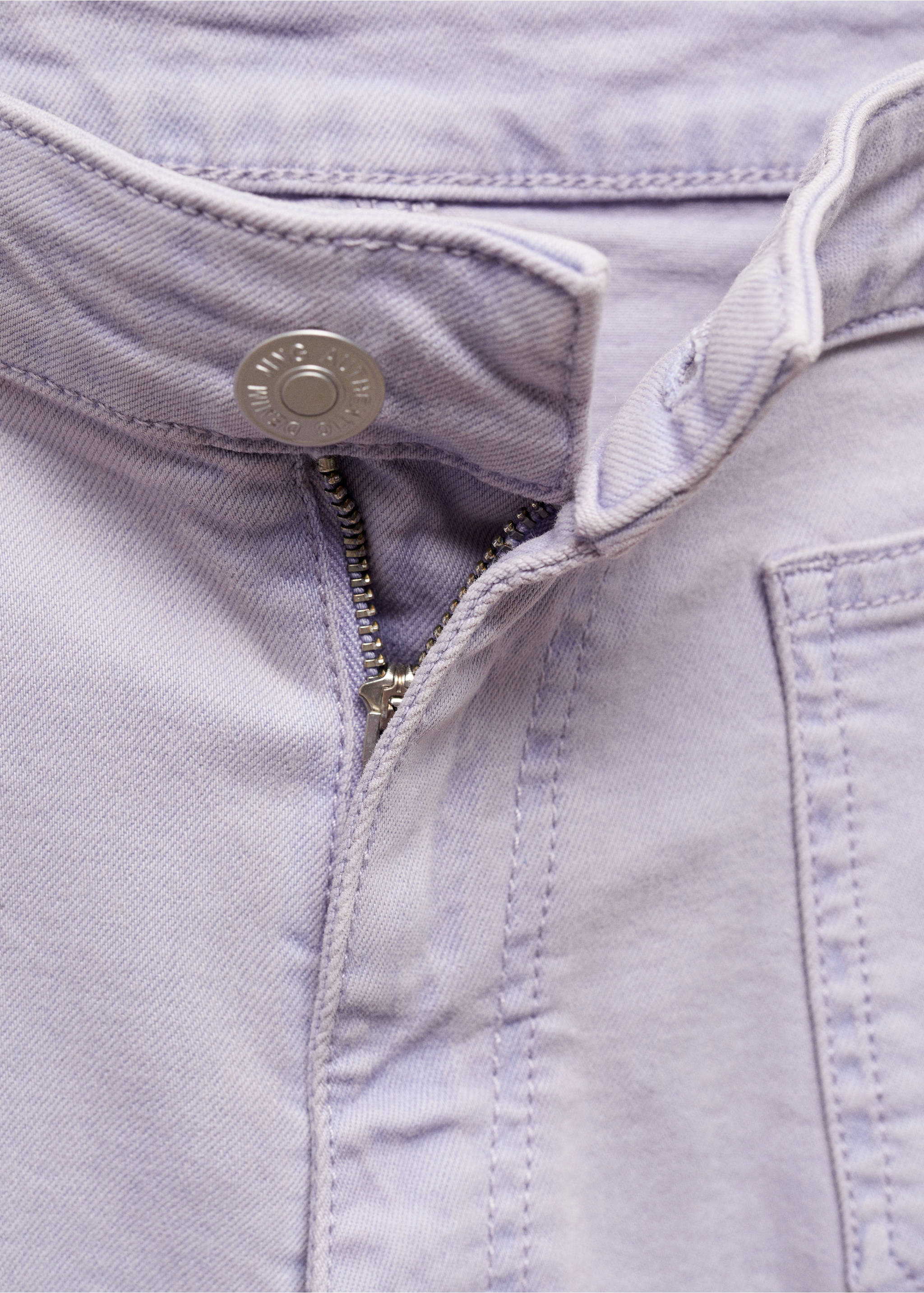 Shorts algodón bolsillos - Detalle del artículo 8, Lila. Ref: 67026016-00.