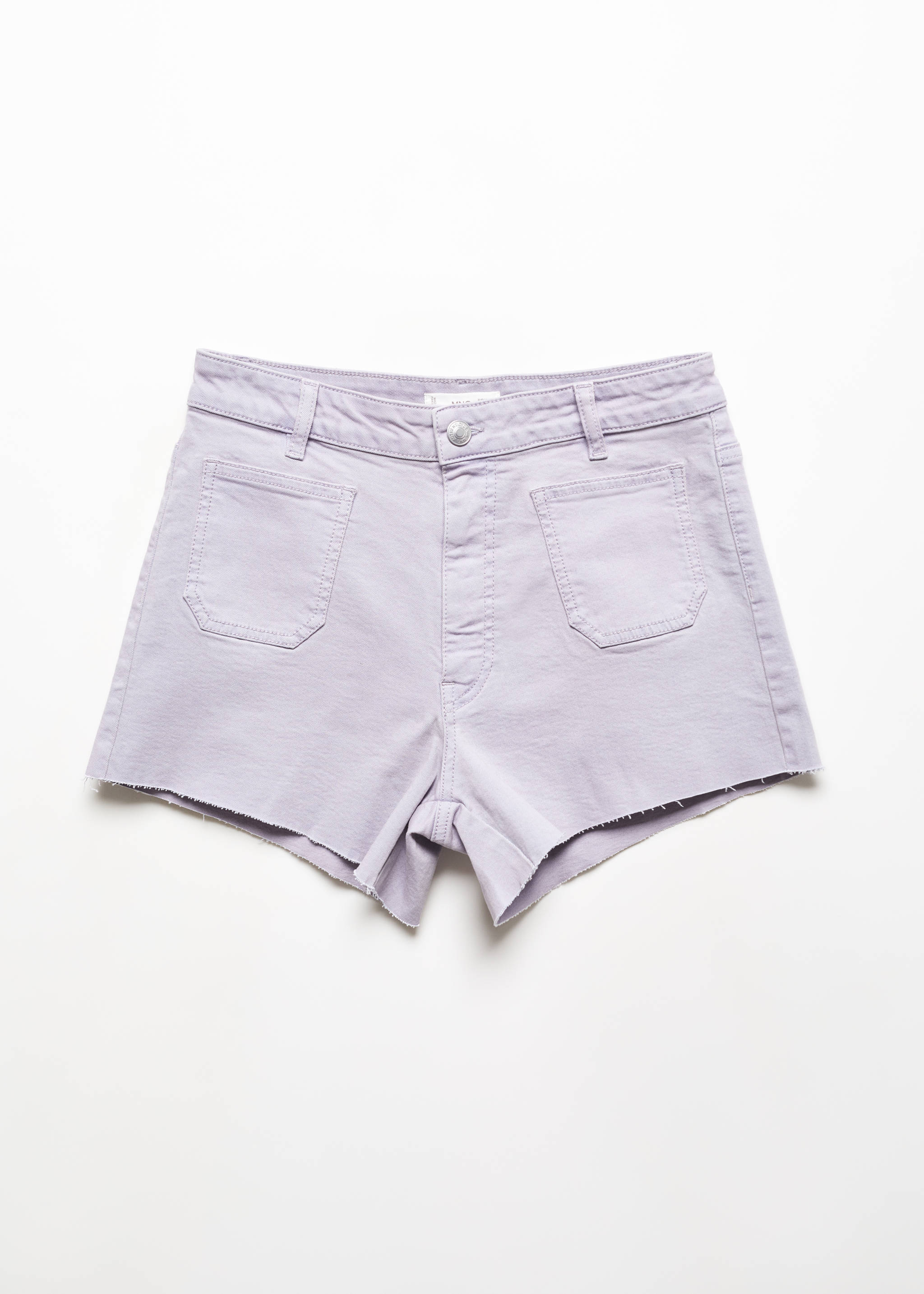 Baumwollshorts mit Taschen - Artikel ohne Model, Lila. Ref: 67026016-00.