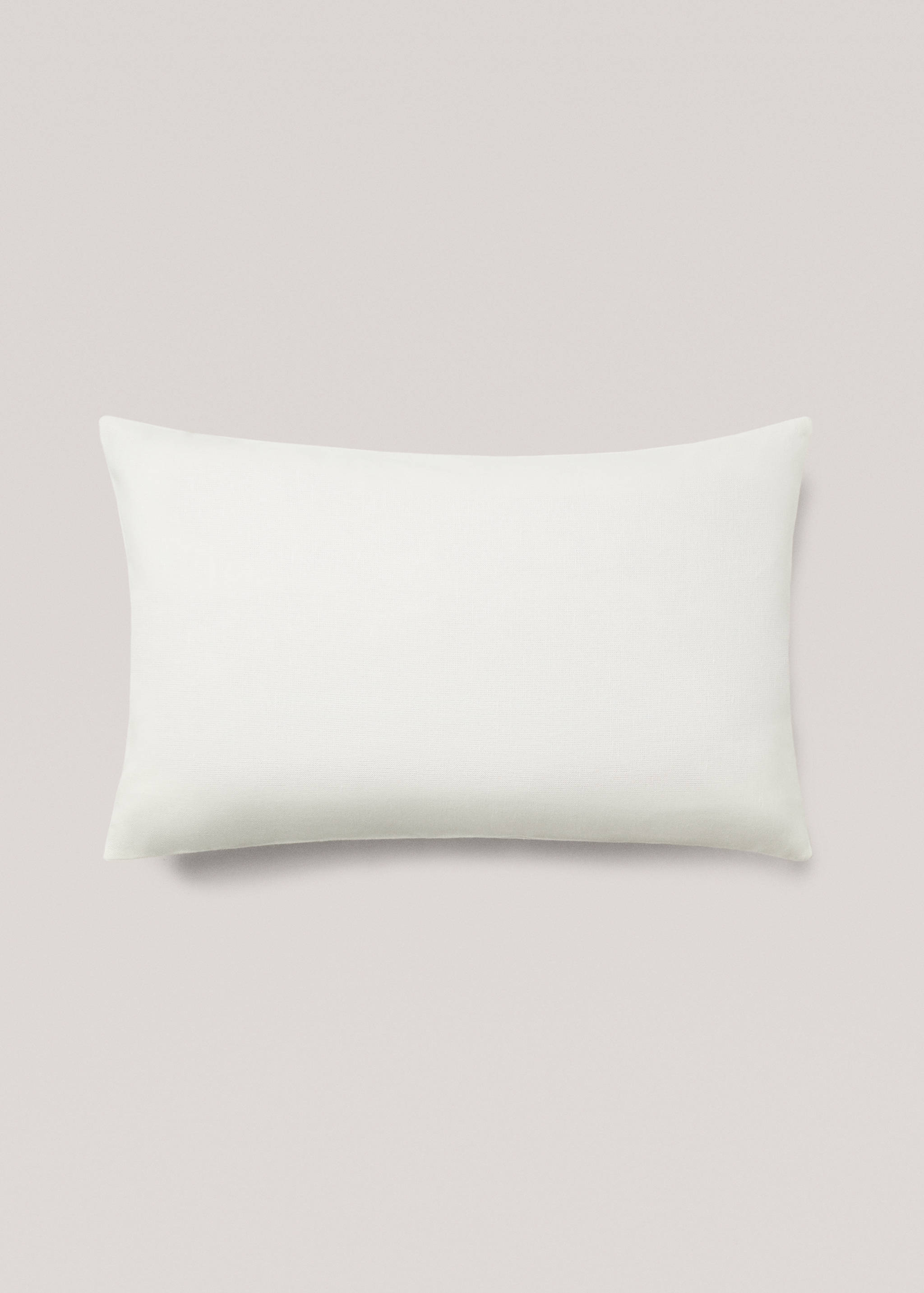 Housse de coussin lin coton rayure imprimée 50x75 cm - Détail de l'article 1