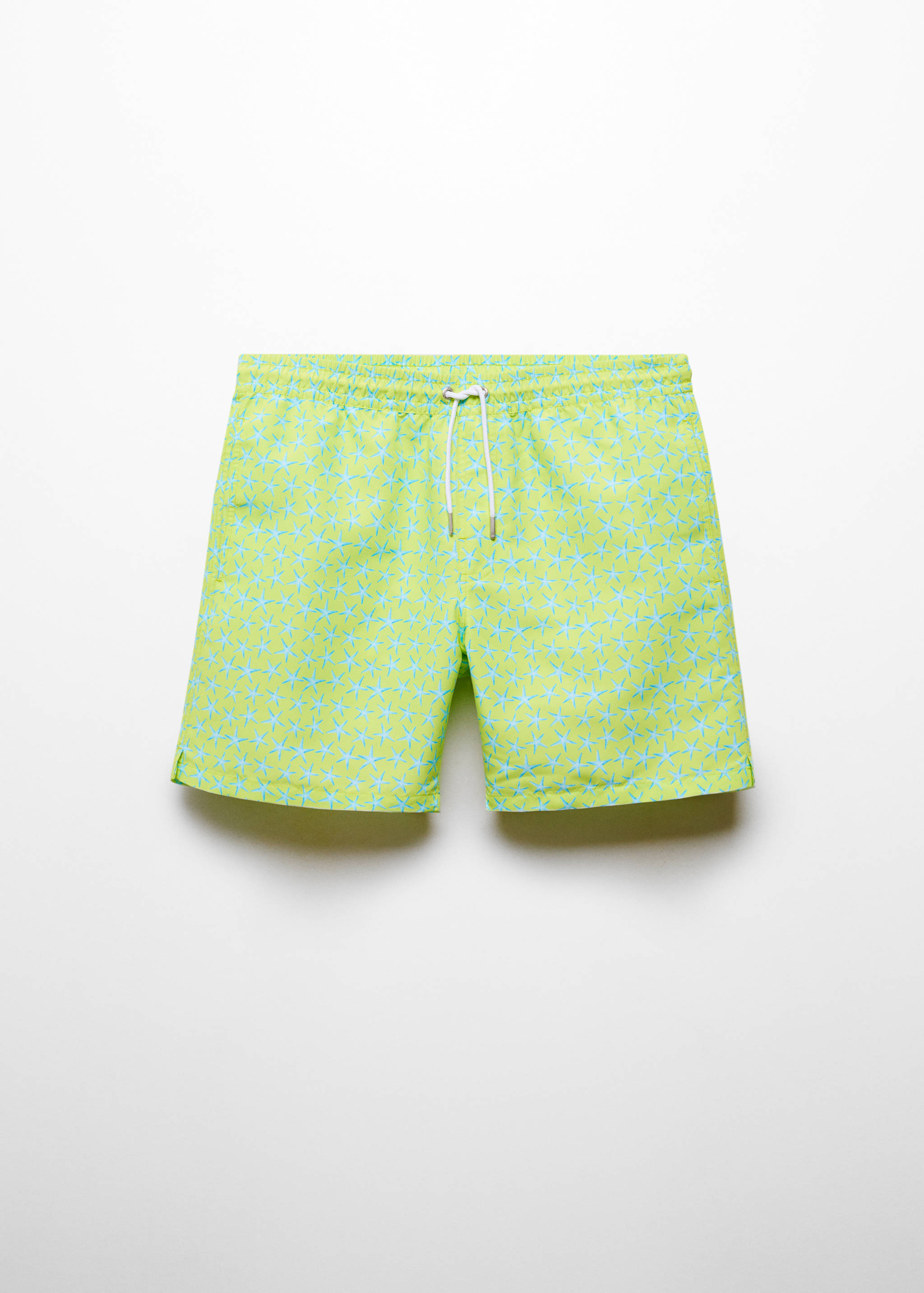 Star-print swimsuit with drawstring - Article without model