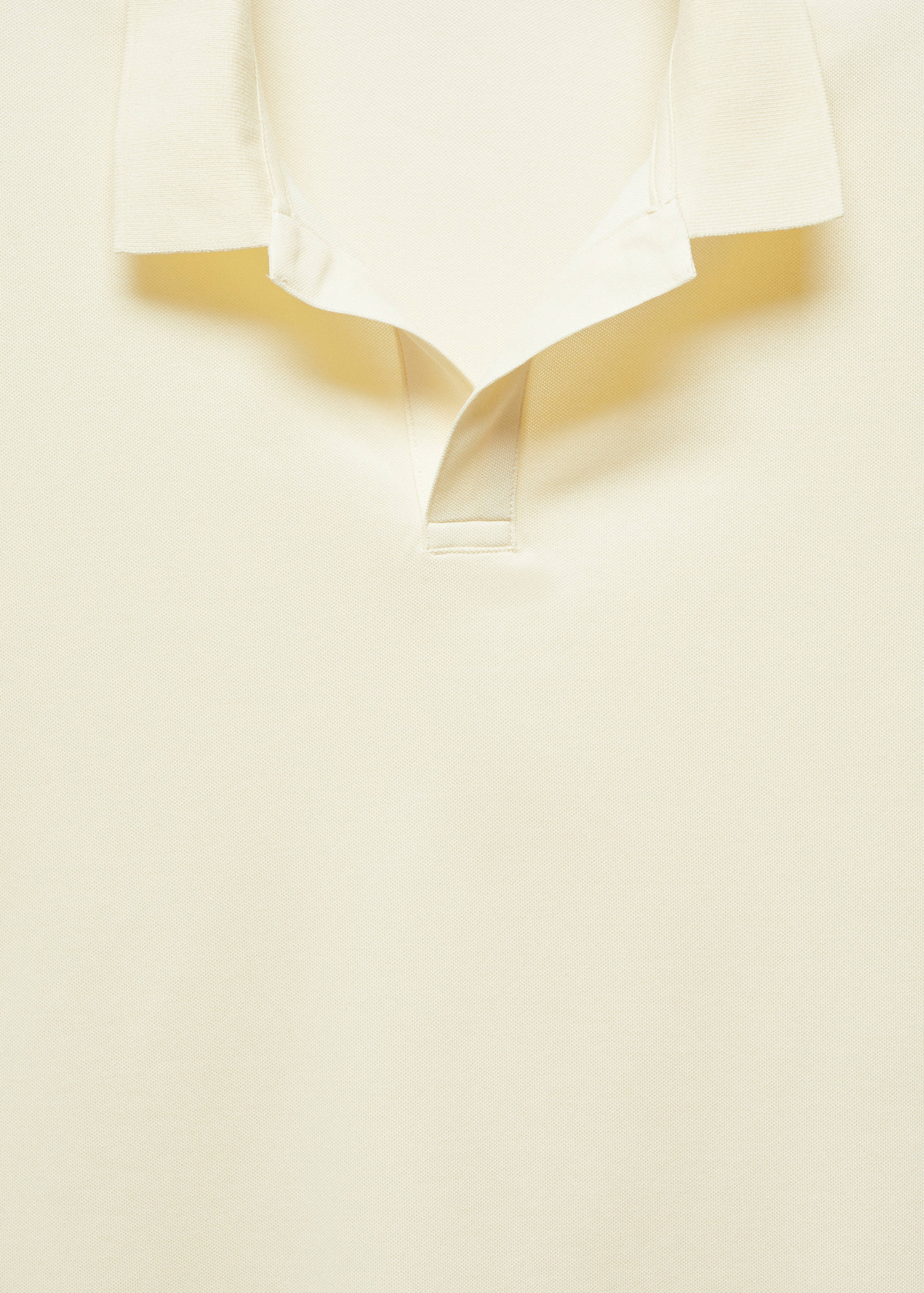 Μπλούζα πόλο βαμβακερή πικέ - Λεπτομέρεια του προϊόντος 8