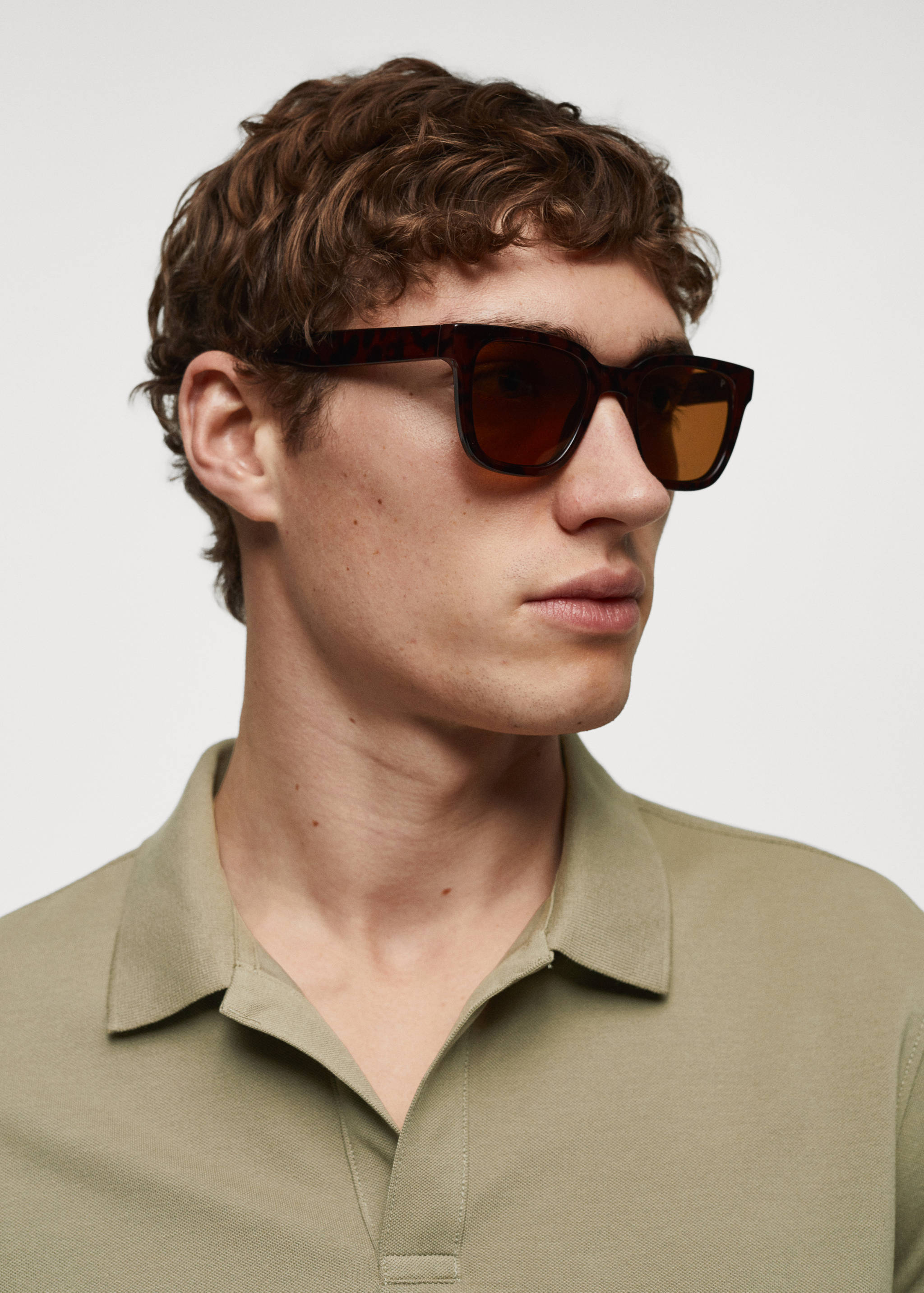 Μπλούζα πόλο βαμβακερή πικέ - Λεπτομέρεια του προϊόντος 1