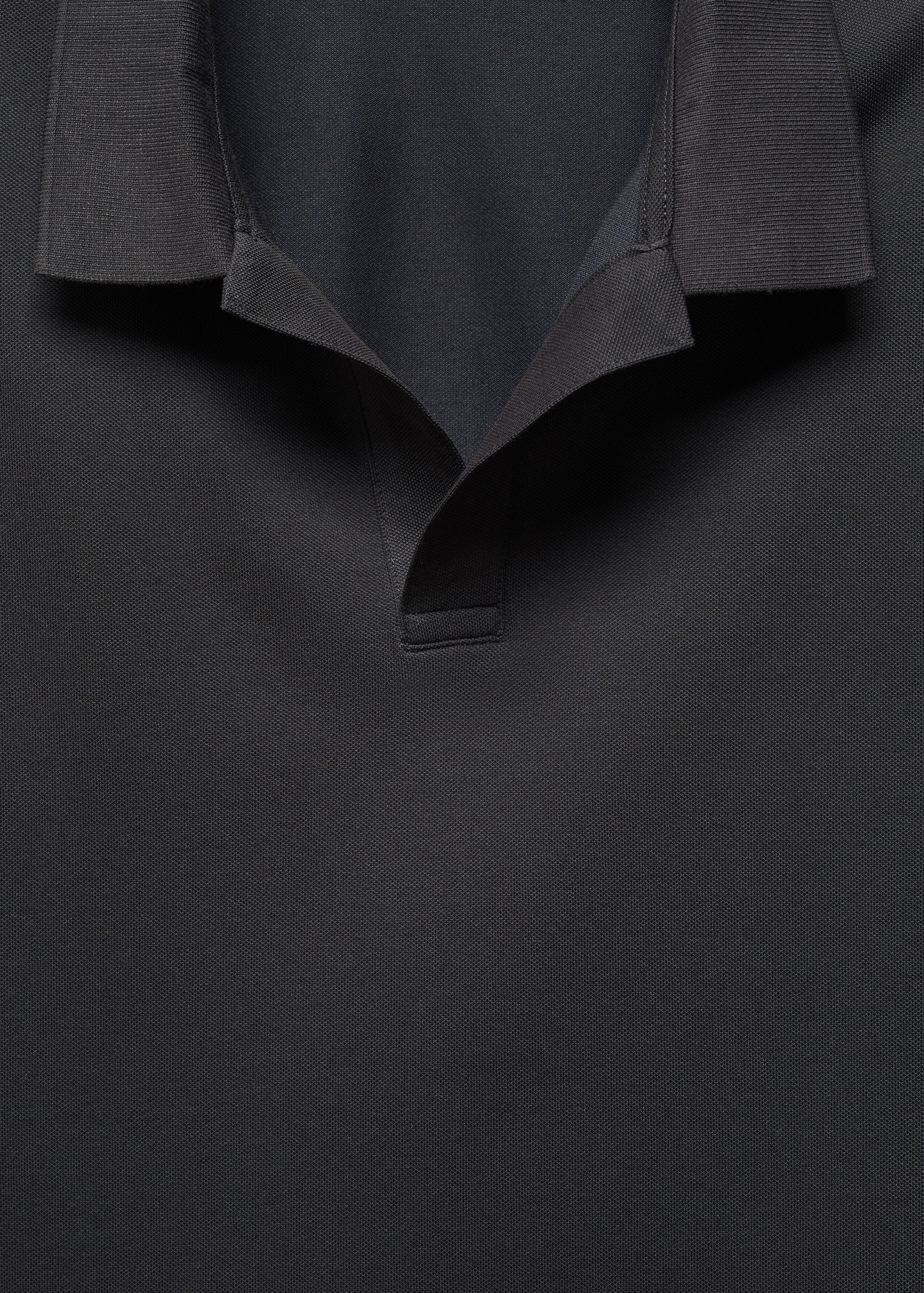 Cotton piqué polo shirt - Details of the article 8