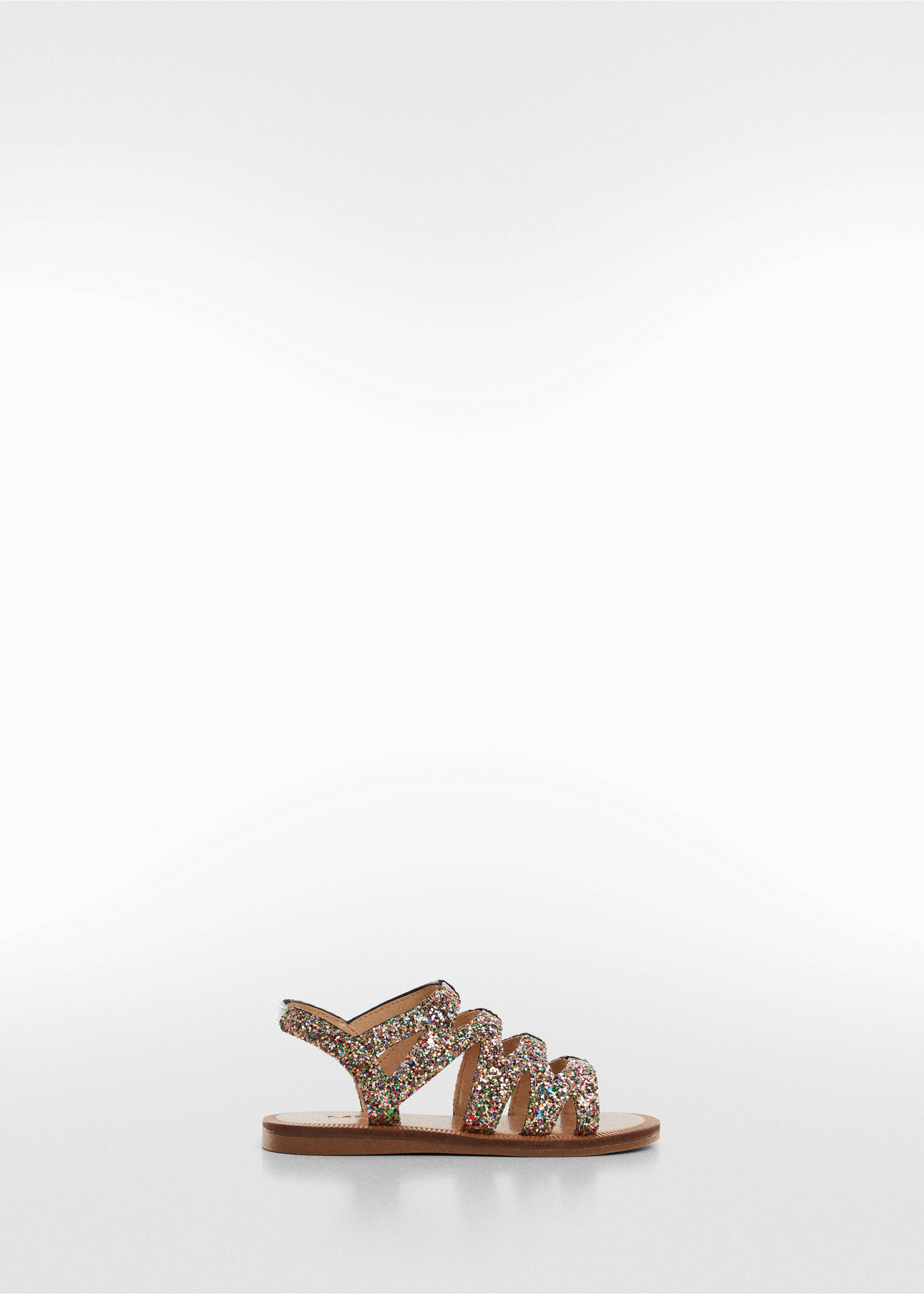 Sequin sandals - Article without model, Pink. Ref: 67026327-00.