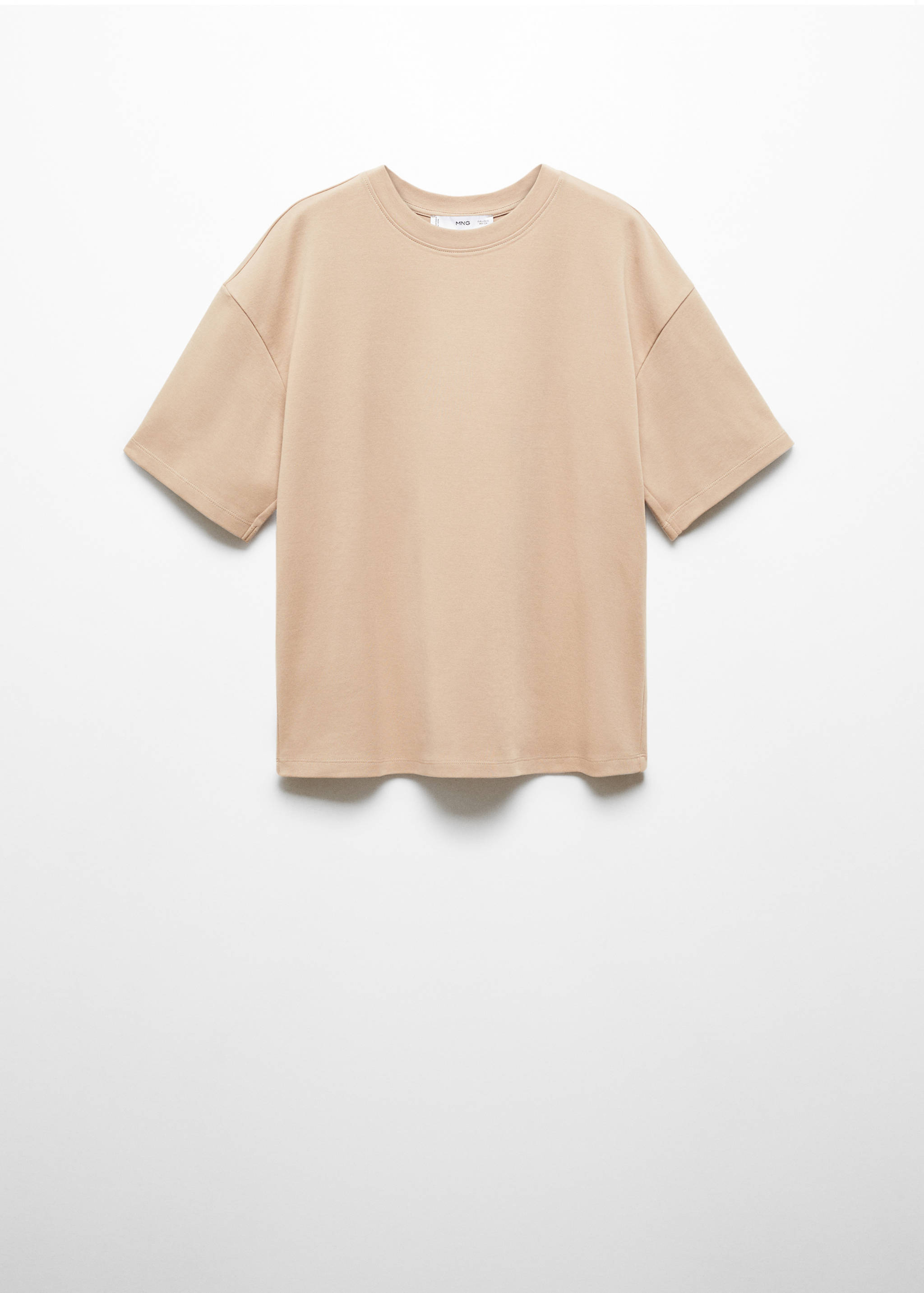Oversize cotton T-shirt - Article without model