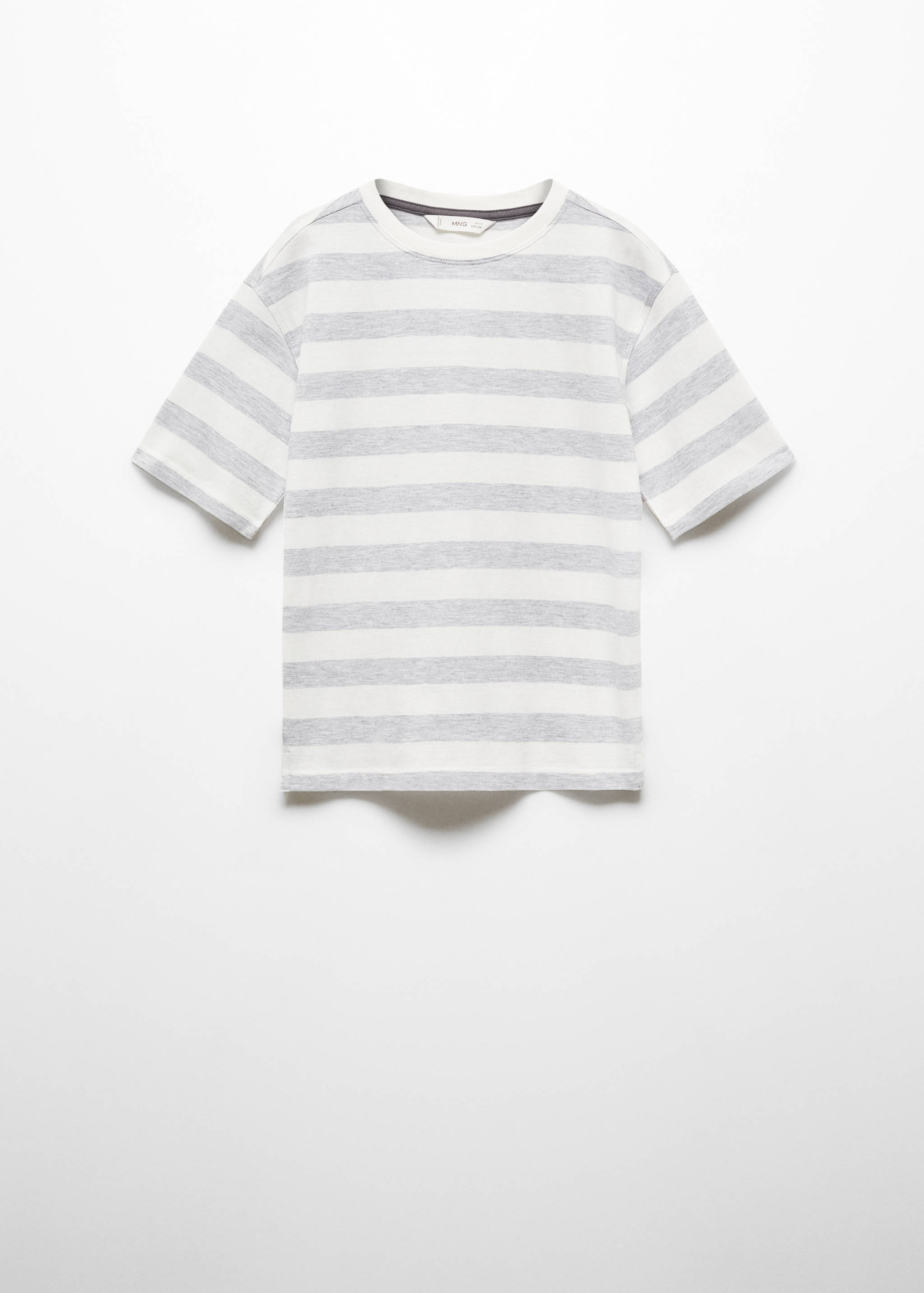 Gestreiftes Baumwoll-Shirt - Artikel ohne Model