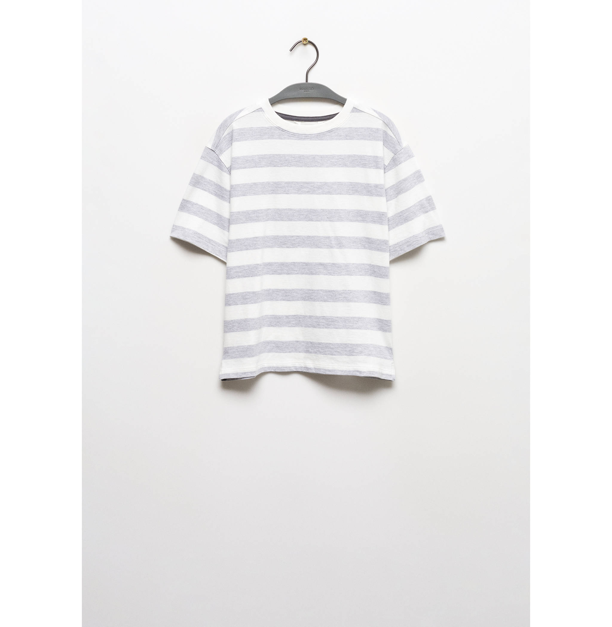 T-shirt à rayures en coton - Article sans modèle