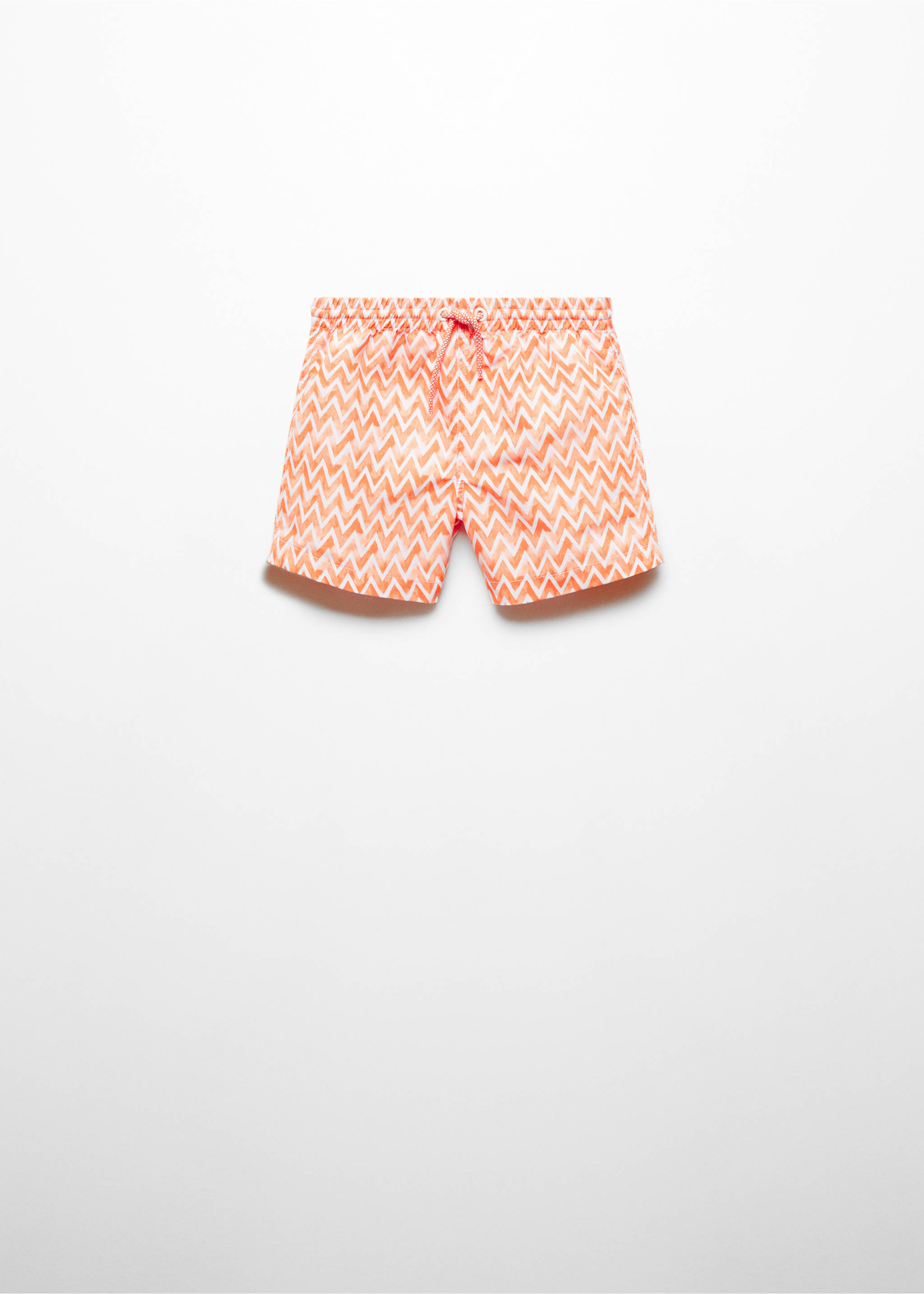 Maillot de bain imprimé - Article sans modèle, Orange pastel. Ref: 67026341-00.