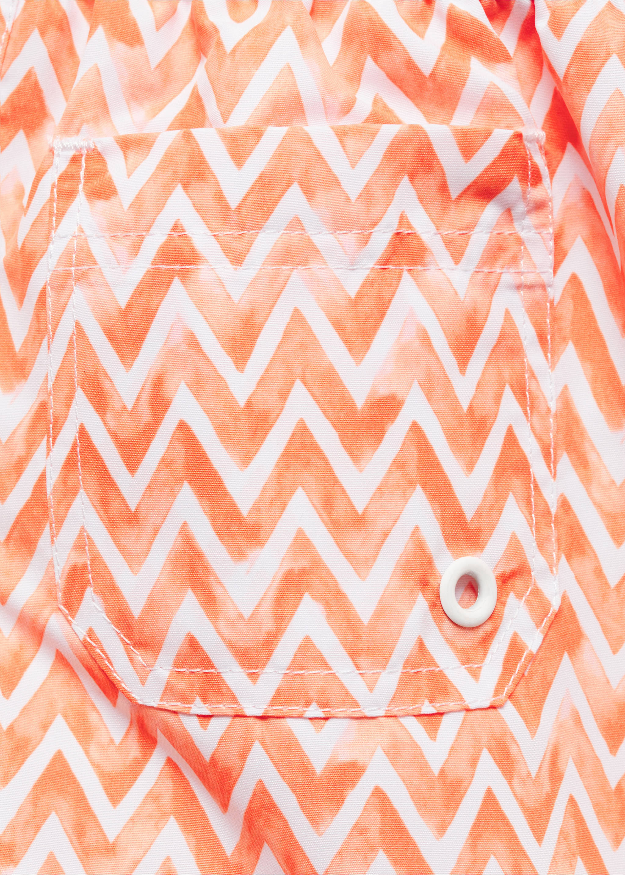 Maillot de bain imprimé - Détail de l'article 8, Orange pastel. Ref: 67026341-00.