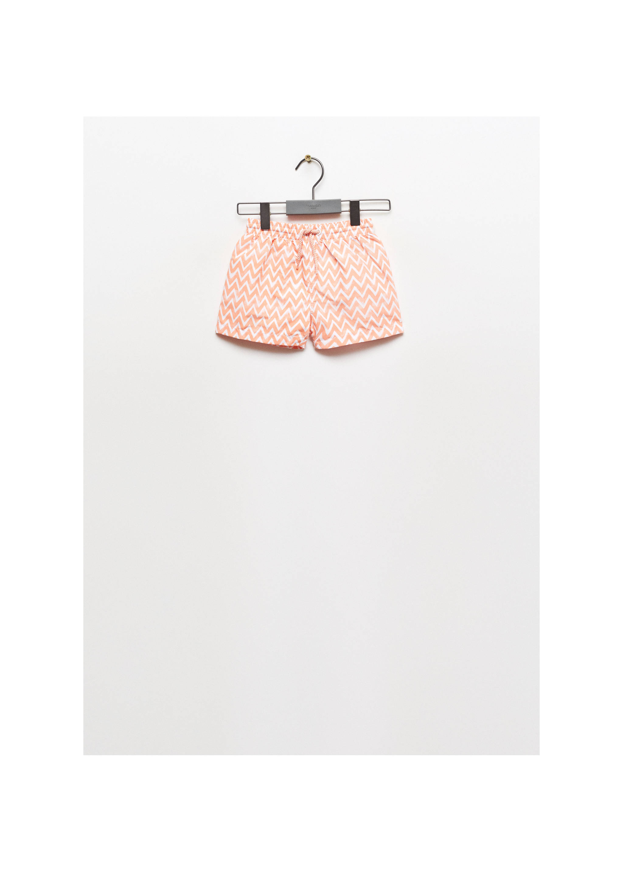 Printed swimming trunks - Article without model, Pastel Orange. Ref: 67026341-00.