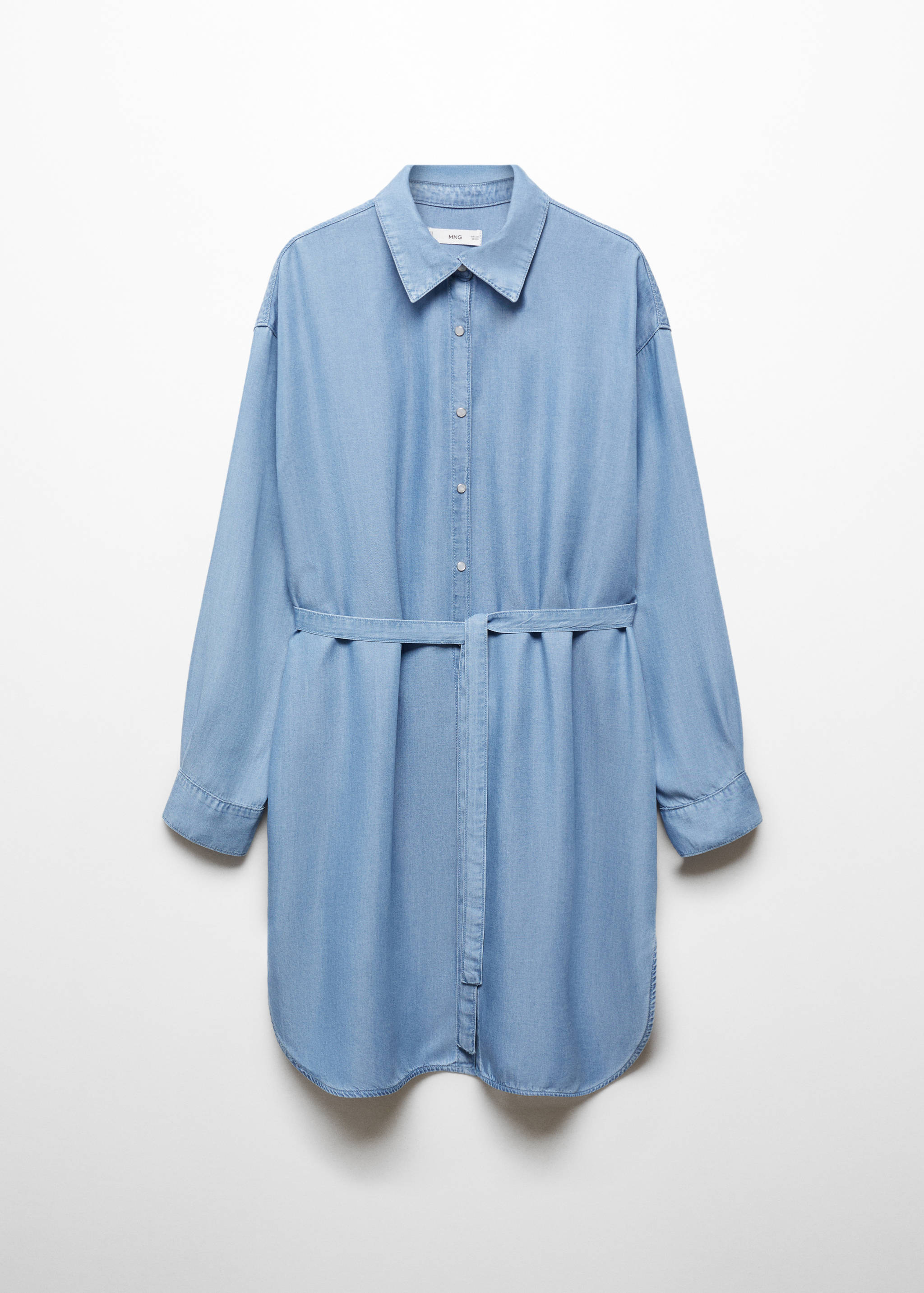 Rochie tip cămașă din denim - Articol fără model