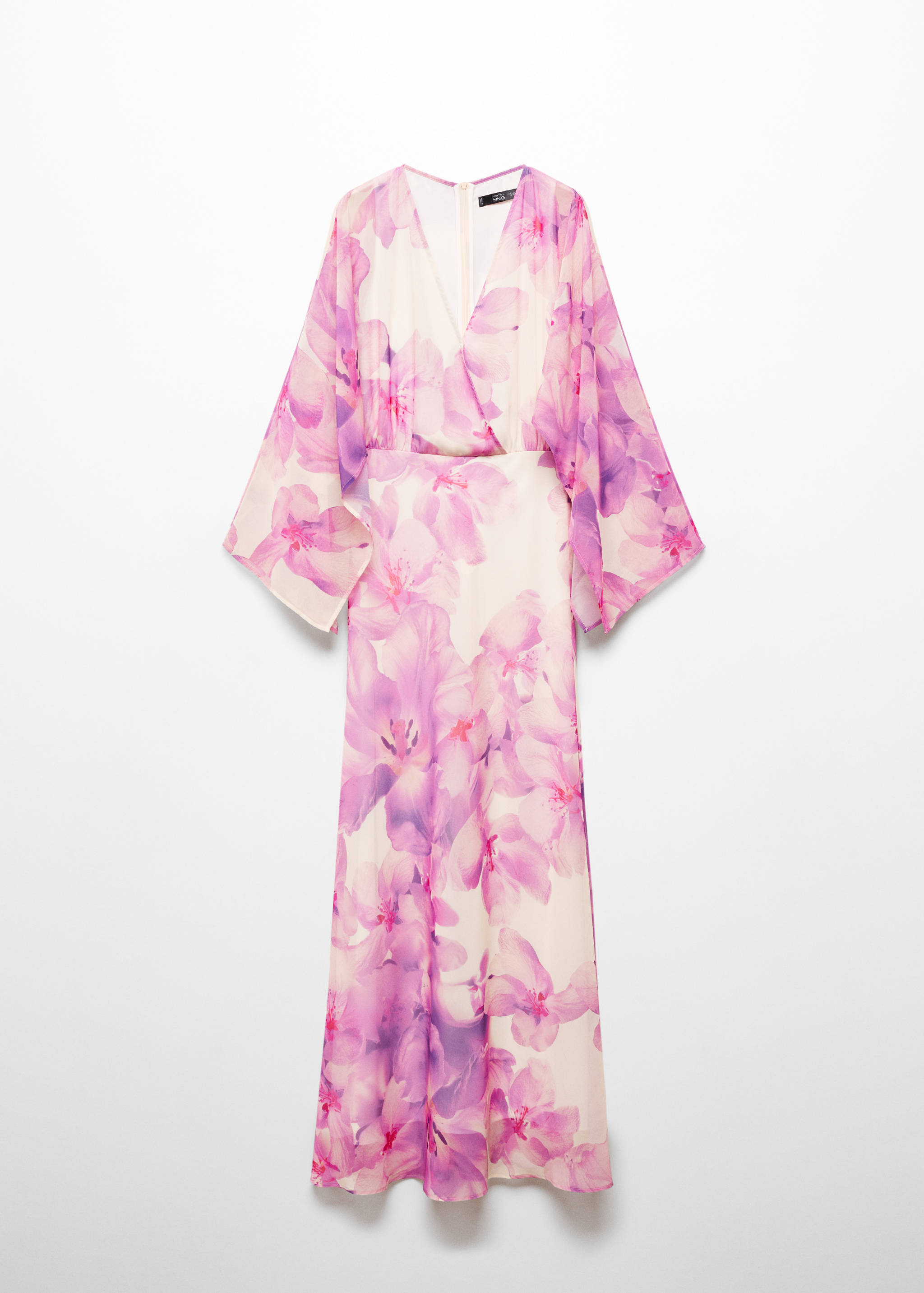 Φόρεμα φλοράλ κρουαζέ ντεκολτέ - Προϊόν χωρίς μοντέλο