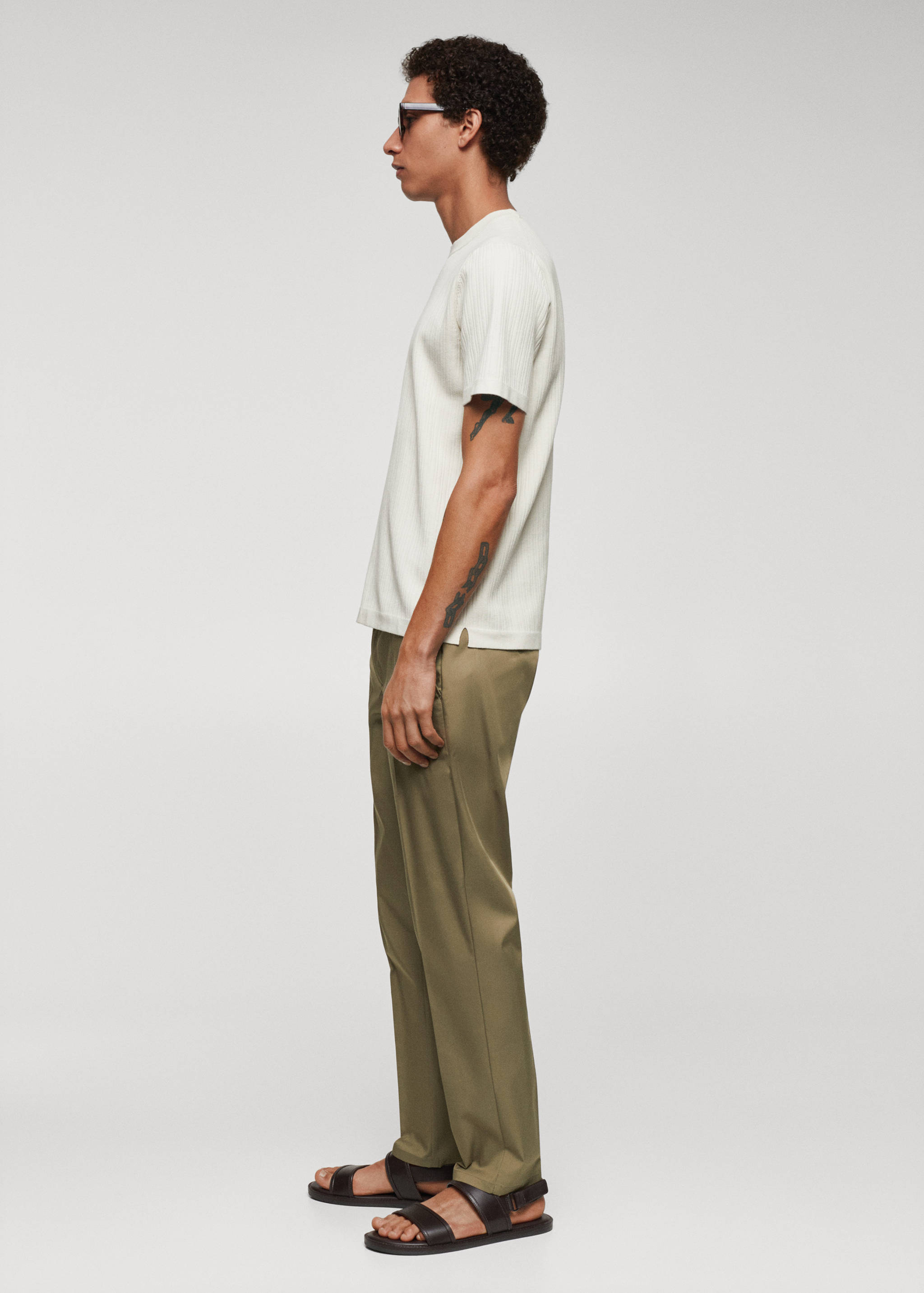 Slim Fit-Hose aus Lyocell - Detail des Artikels 2
