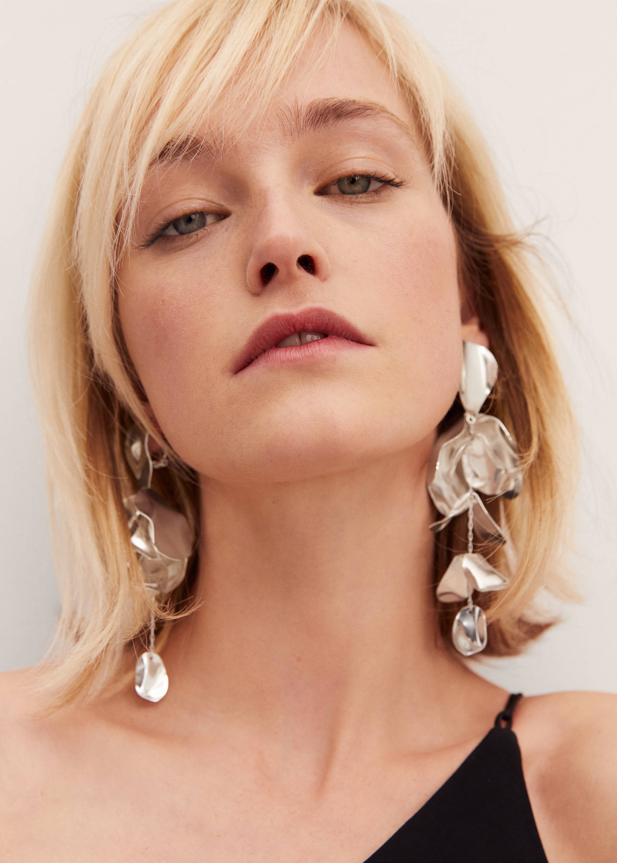 Leaves pendant earrings - General plane