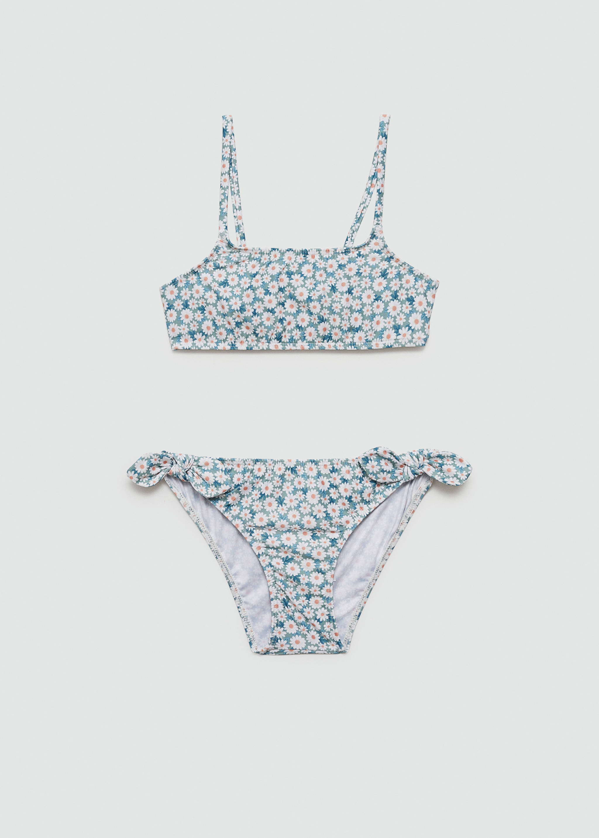 Bikini mit Blumenmuster - Artikel ohne Model