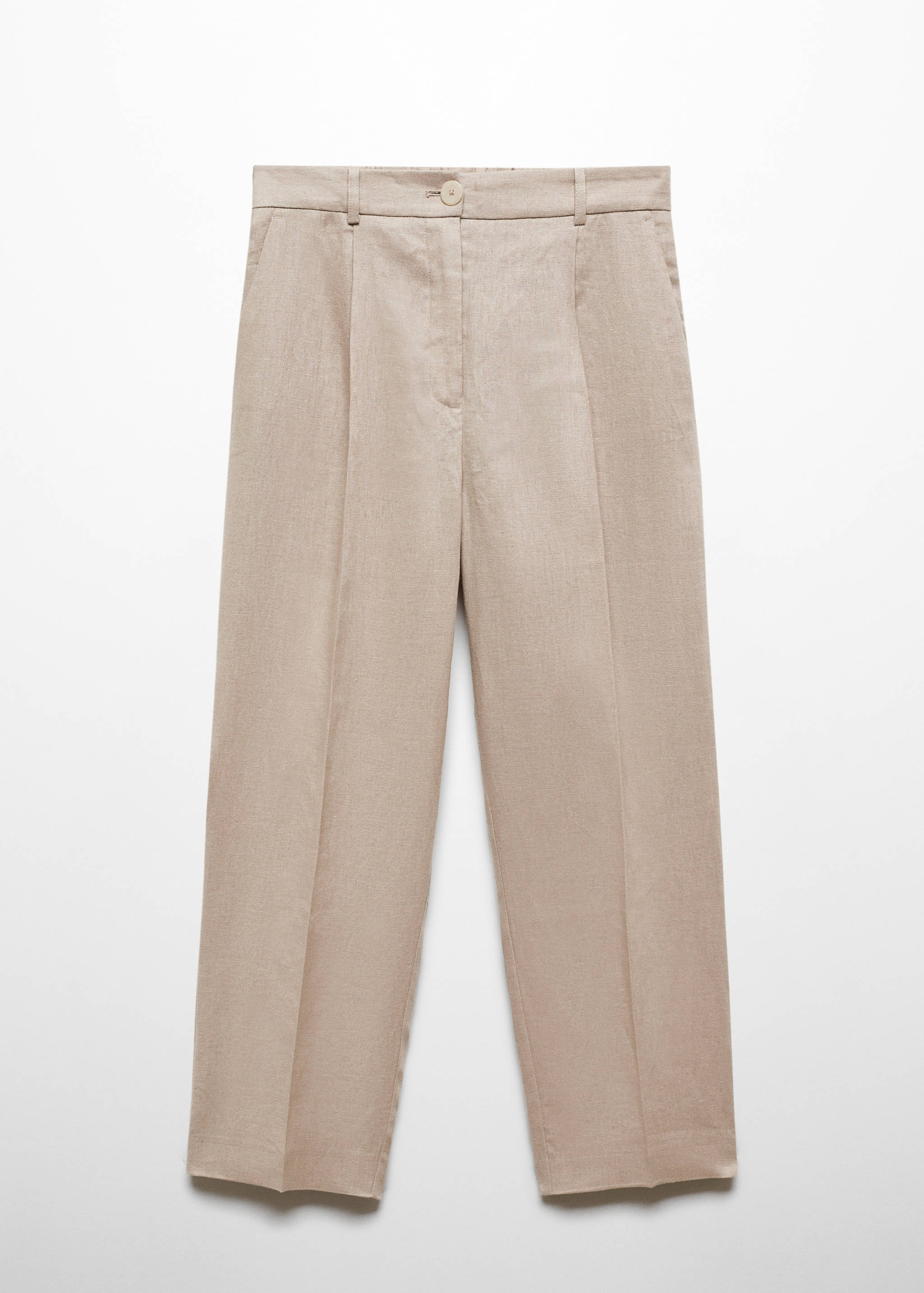 Pantalón crop lino - Artículo sin modelo