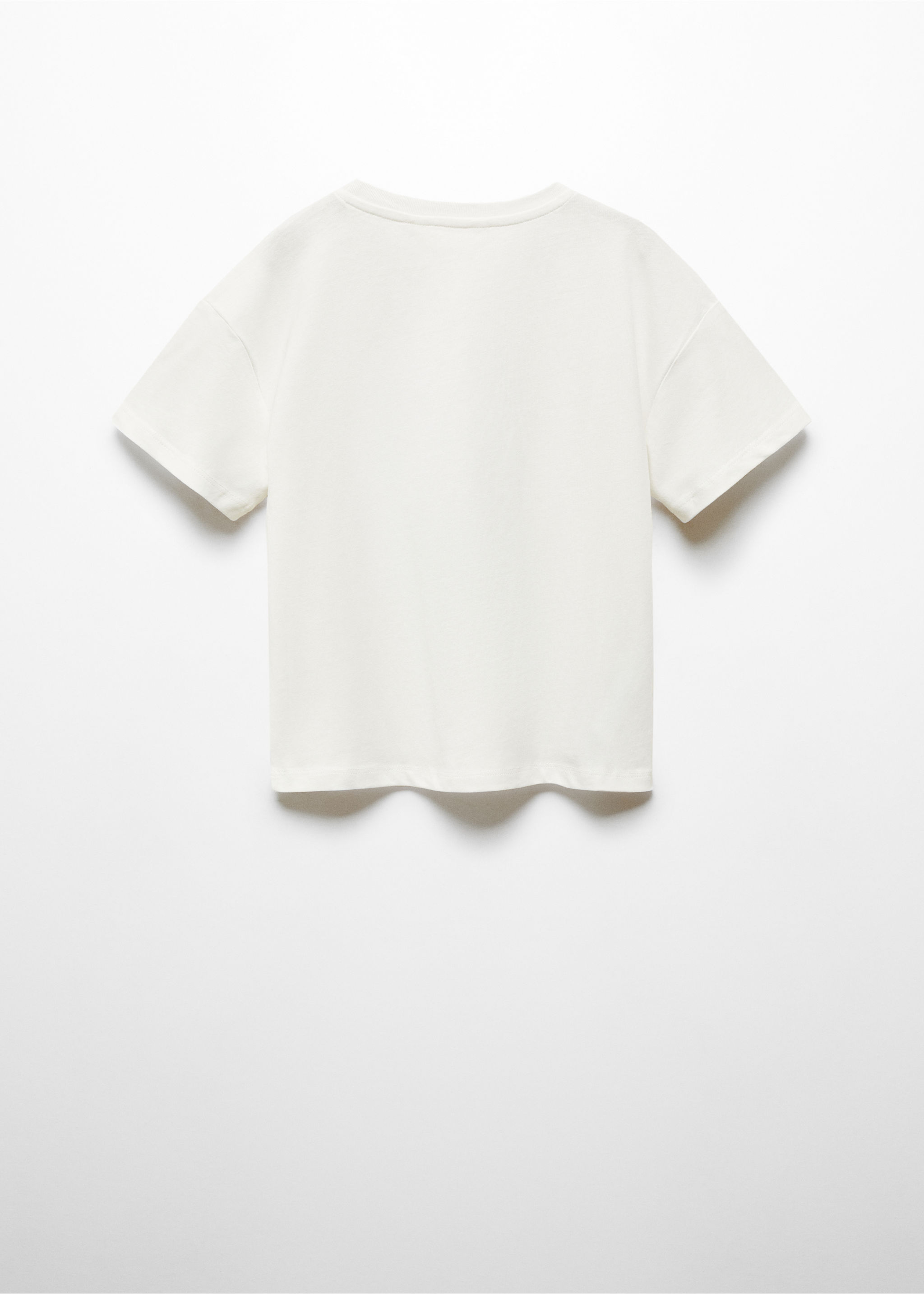 T-shirt coton imprimé - Verso de l’article