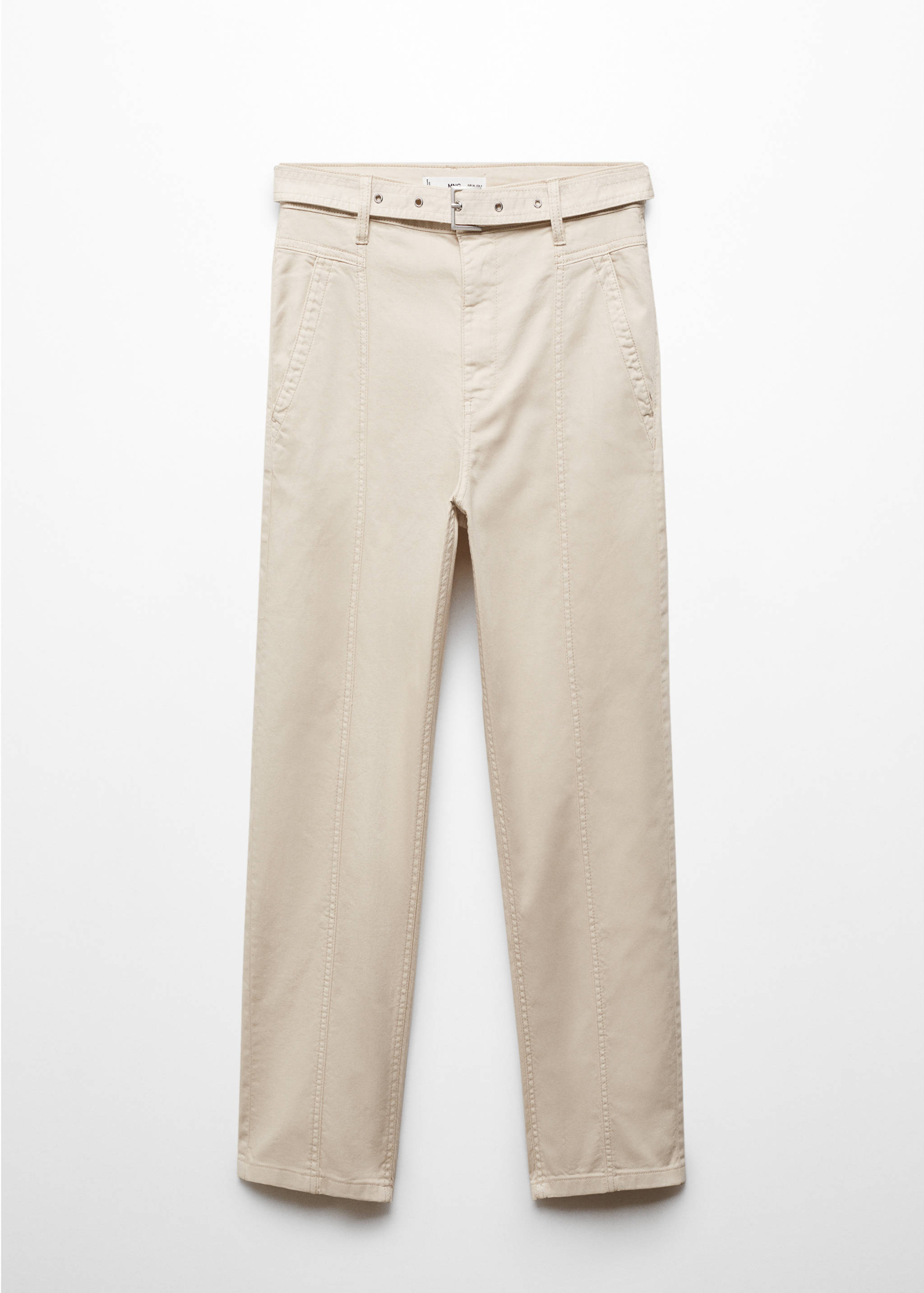 Slouchy Jeans mit umgeschlagenem Bund - Artikel ohne Model