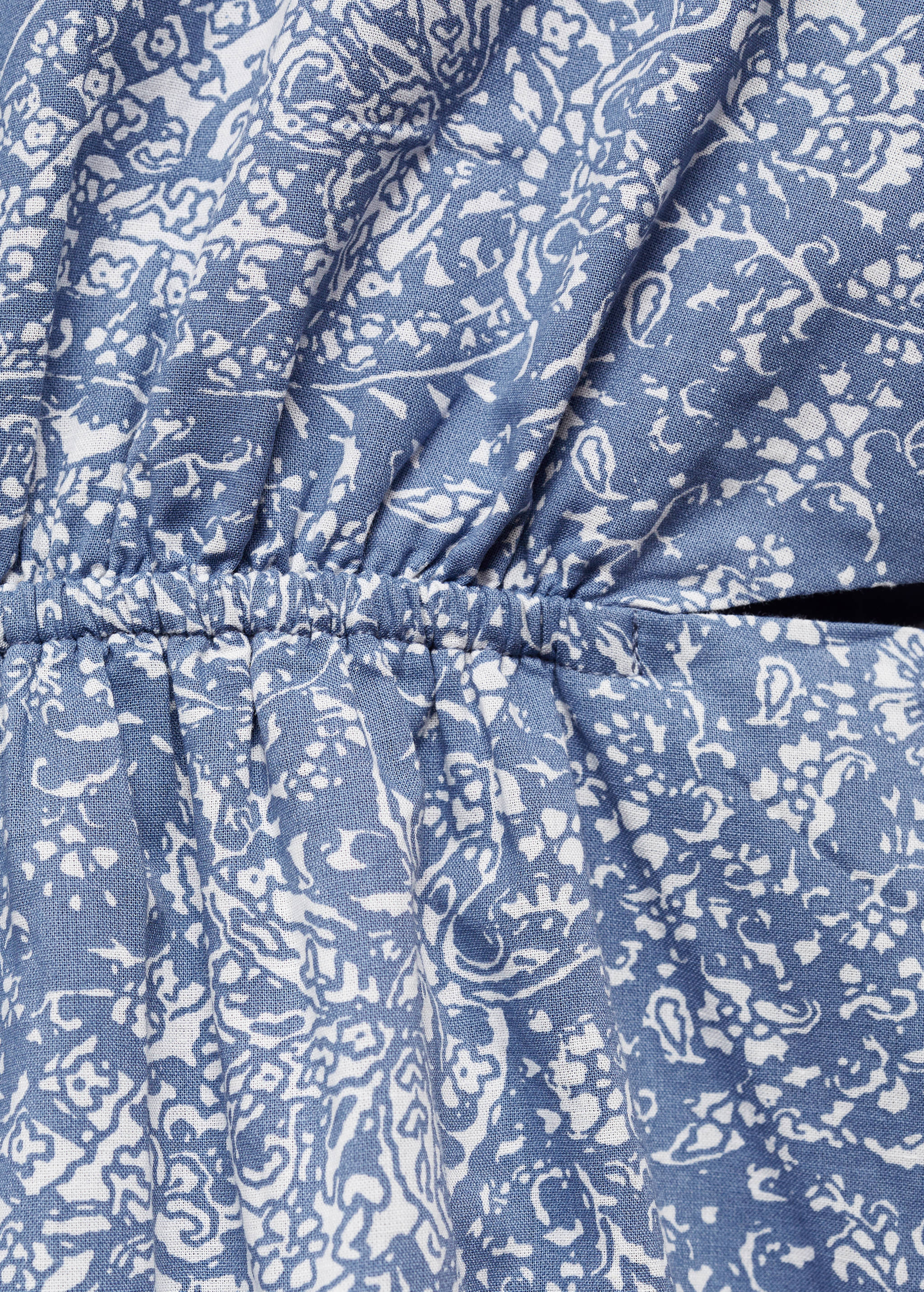 Bedrukte jurk met openingen - Detail van het artikel 8