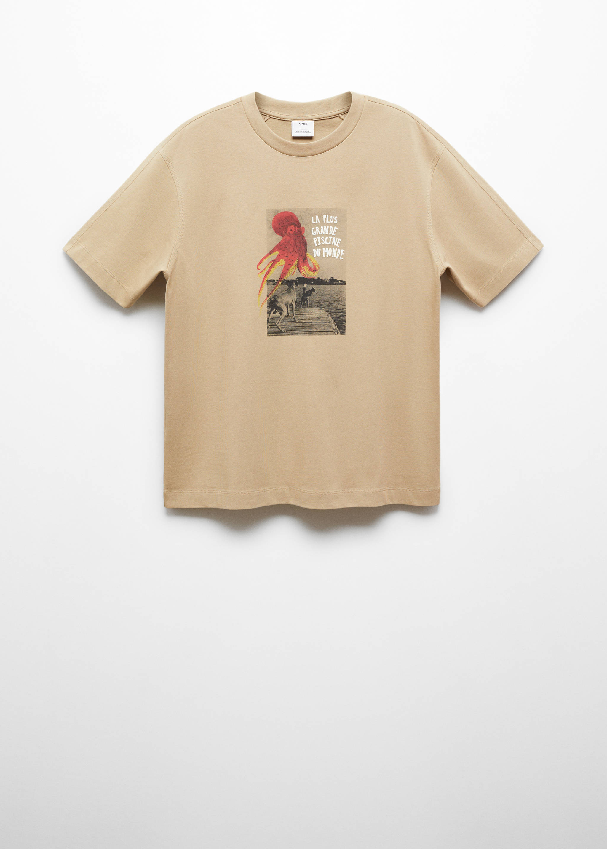 100% cotton printed t-shirt - Article without model