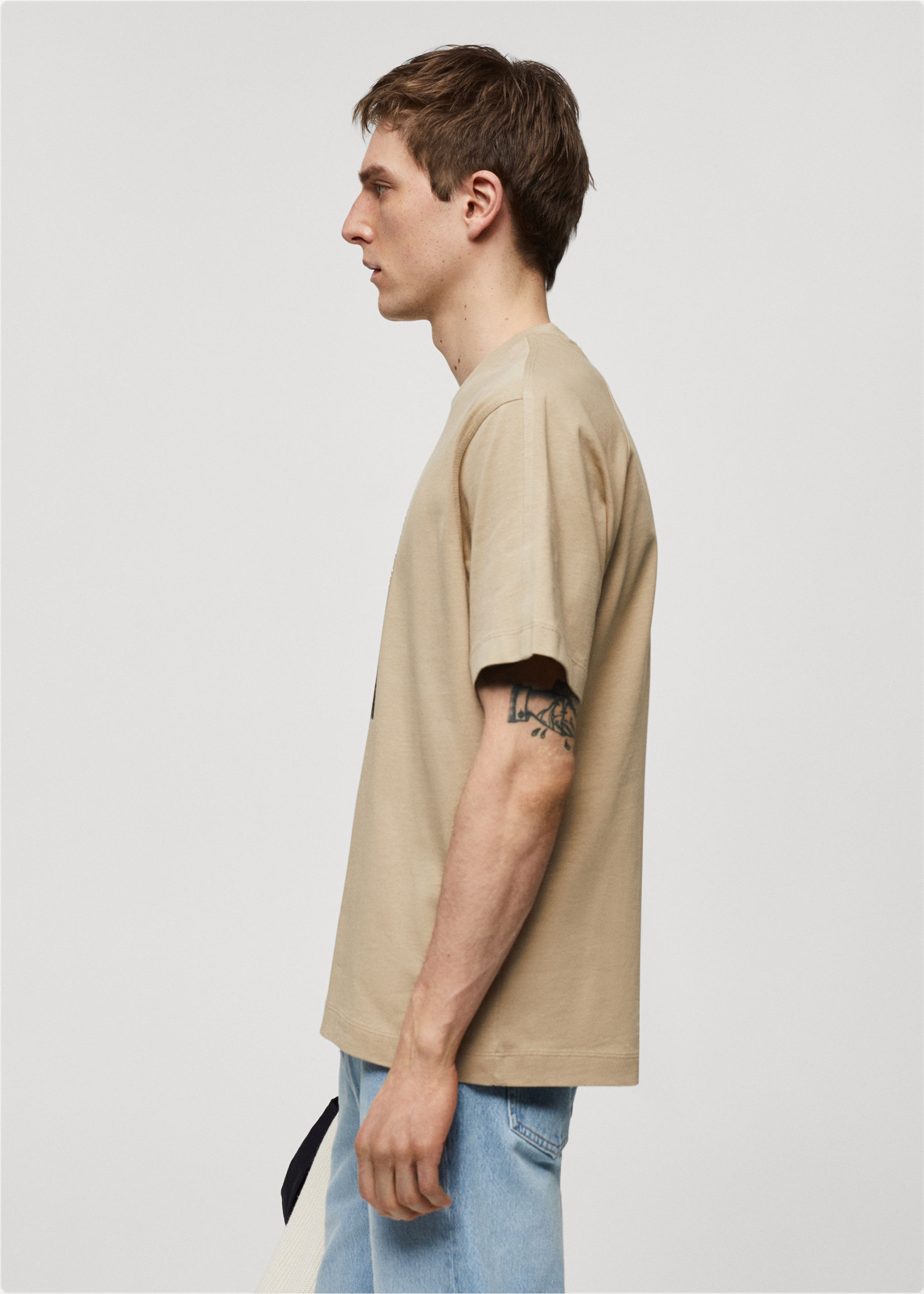 100% cotton printed t-shirt - Details of the article 2