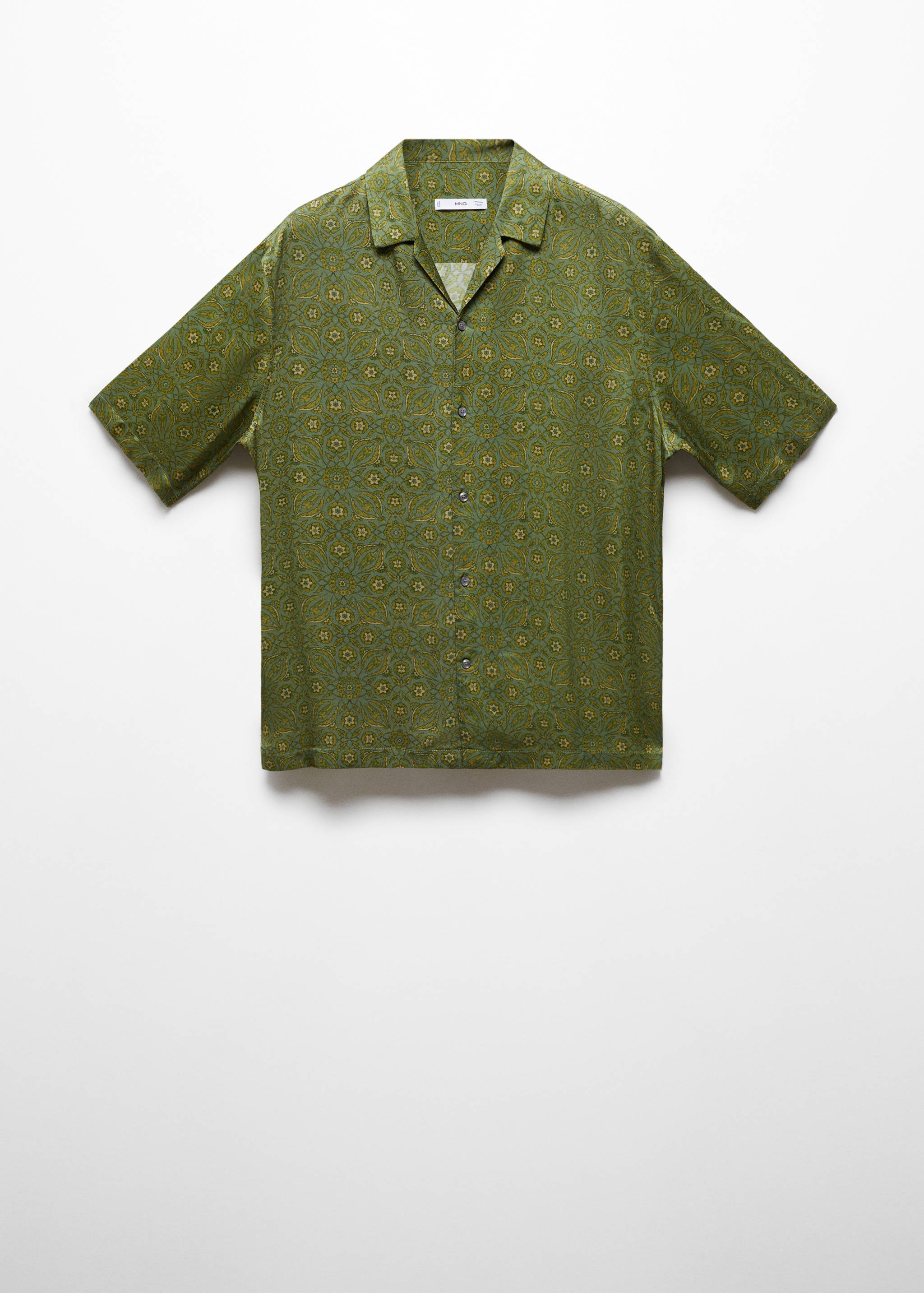 Fließendes Regular-Fit-Printhemd - Artikel ohne Model