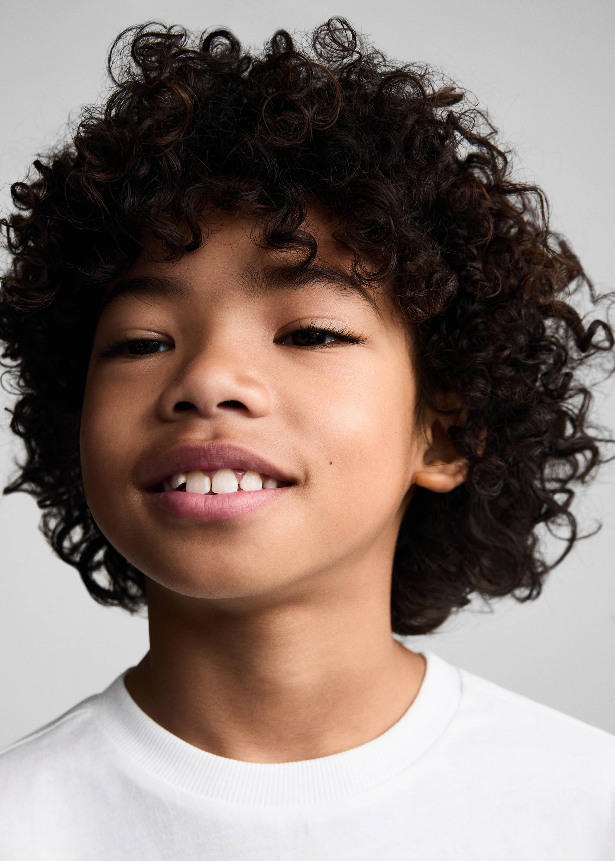 Gemustertes Baumwoll-T-Shirt - Detail des Artikels 1