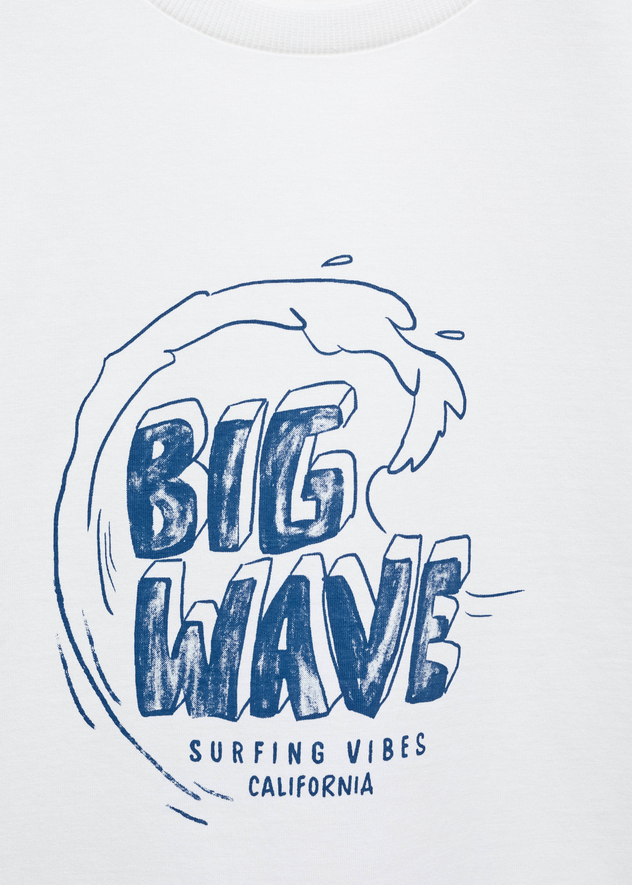 Gemustertes Baumwoll-T-Shirt - Detail des Artikels 8