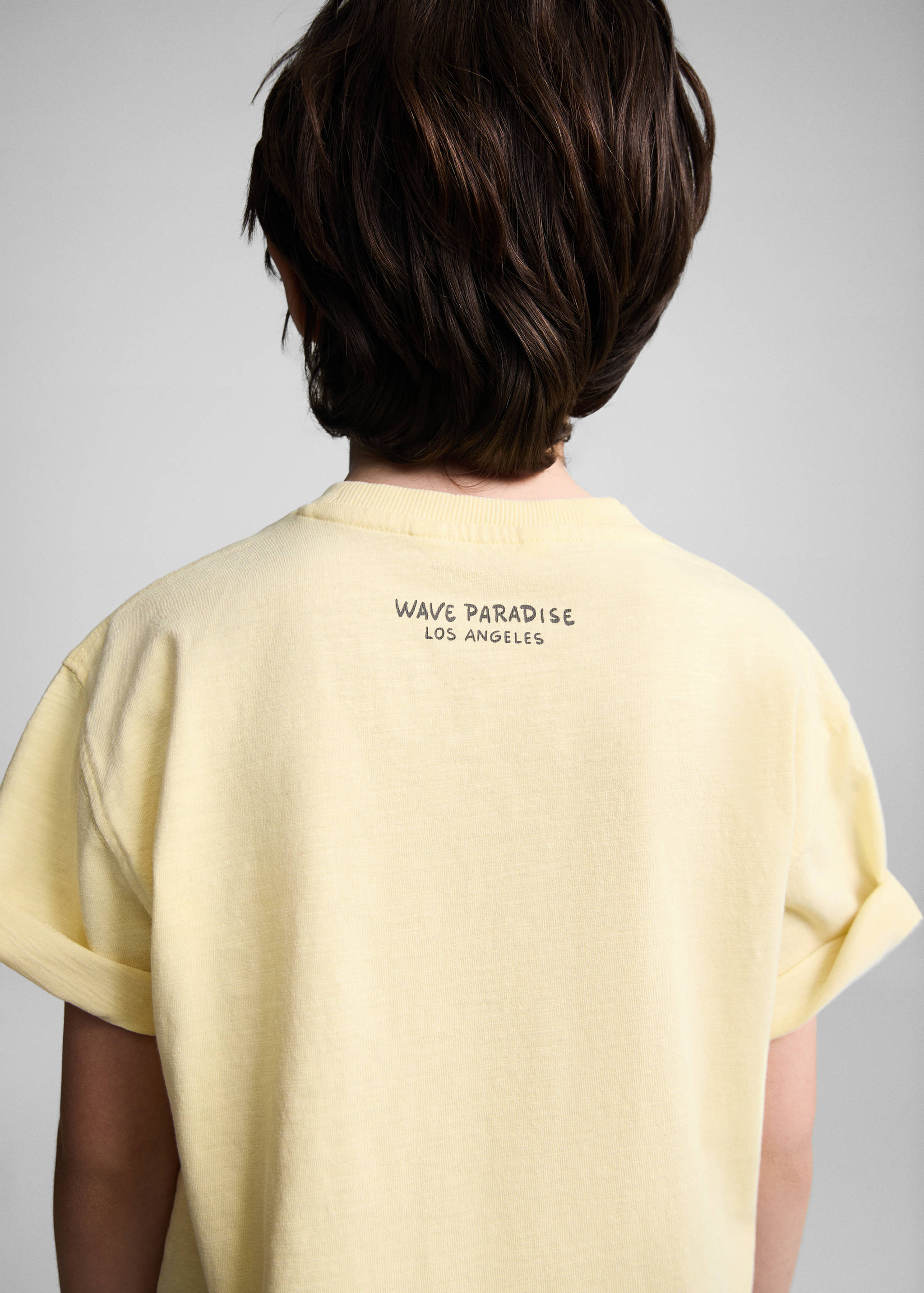 T-shirt coton imprimé - Verso de l’article