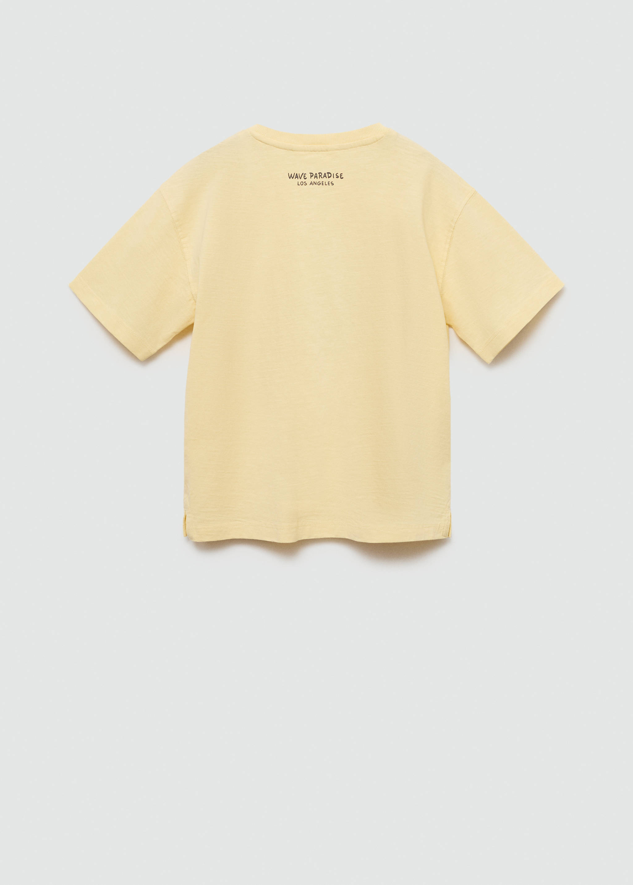 T-shirt coton imprimé - Verso de l’article