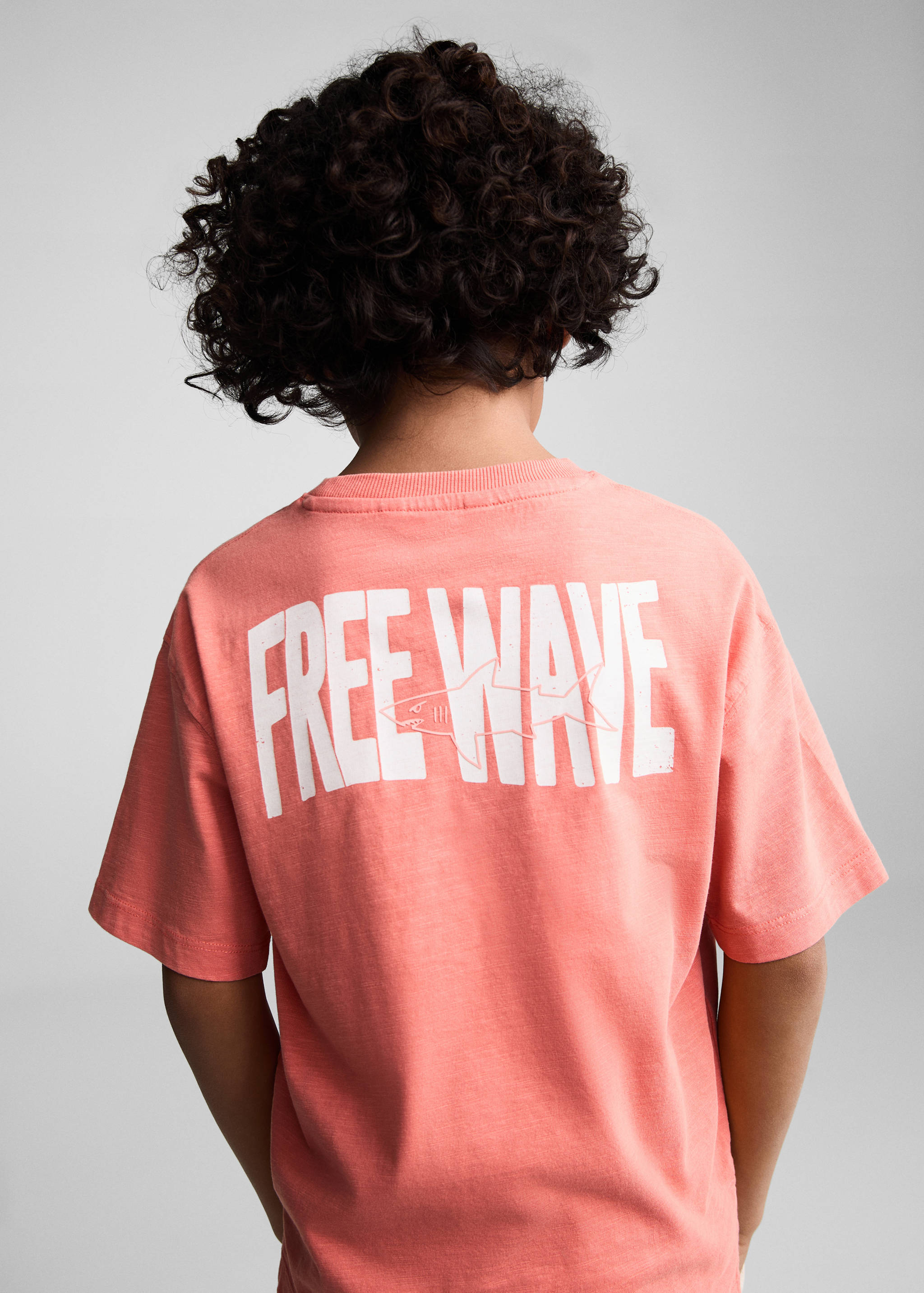 T-shirt coton imprimé - Verso de l’article