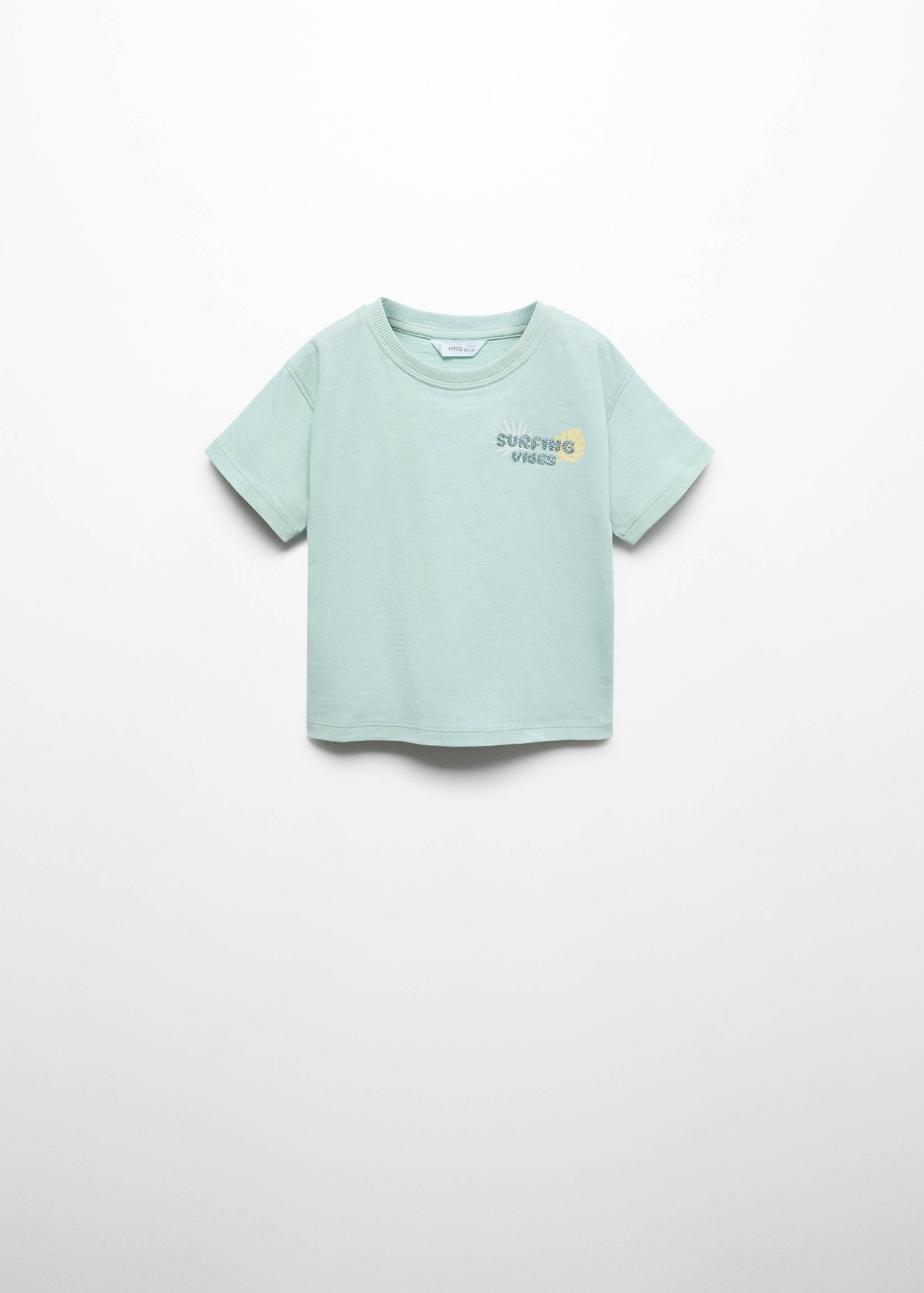 Μπλούζα με κεντημένο μήνυμα - Προϊόν χωρίς μοντέλο