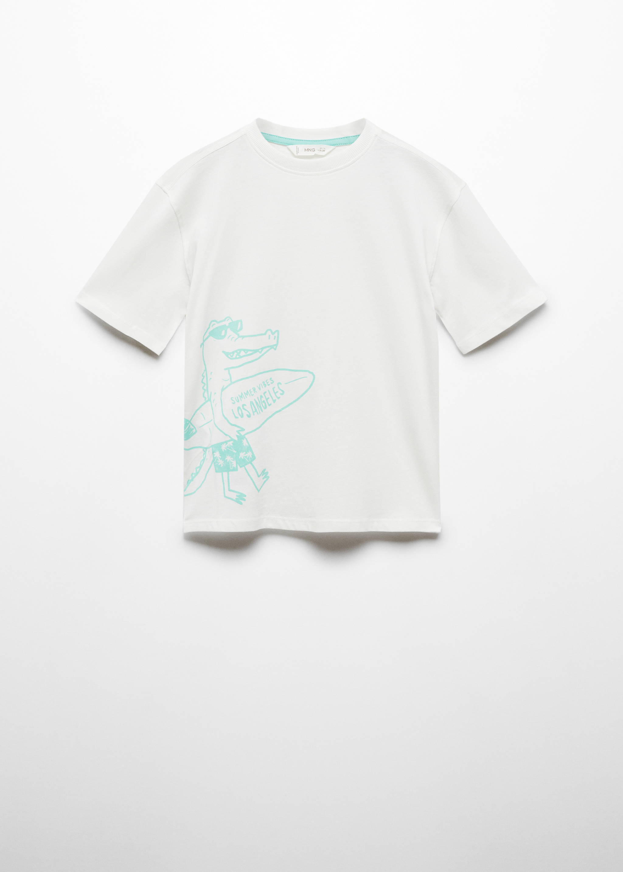 Samarreta barreja cotó estampada - Article sense model