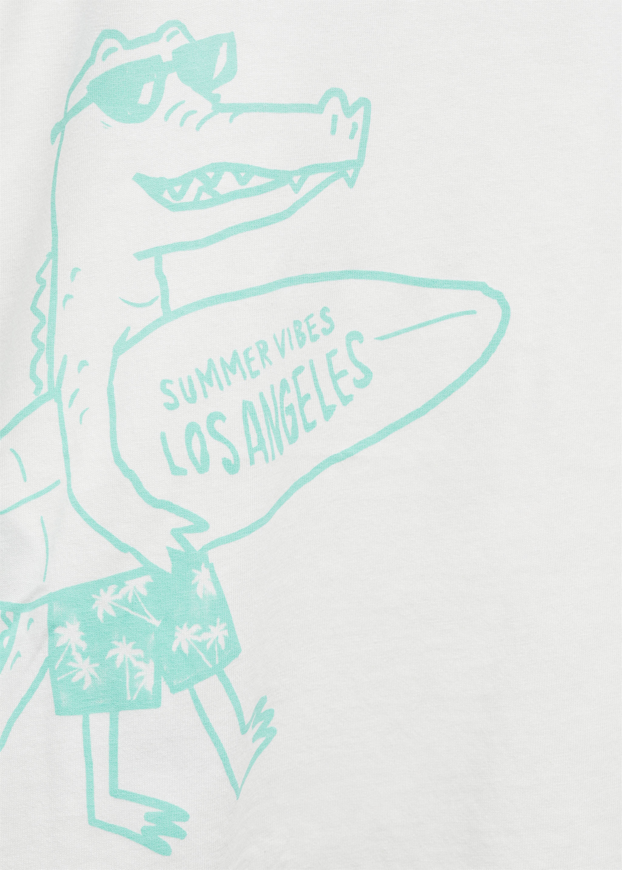 Samarreta barreja cotó estampada - Detall de l'article 8