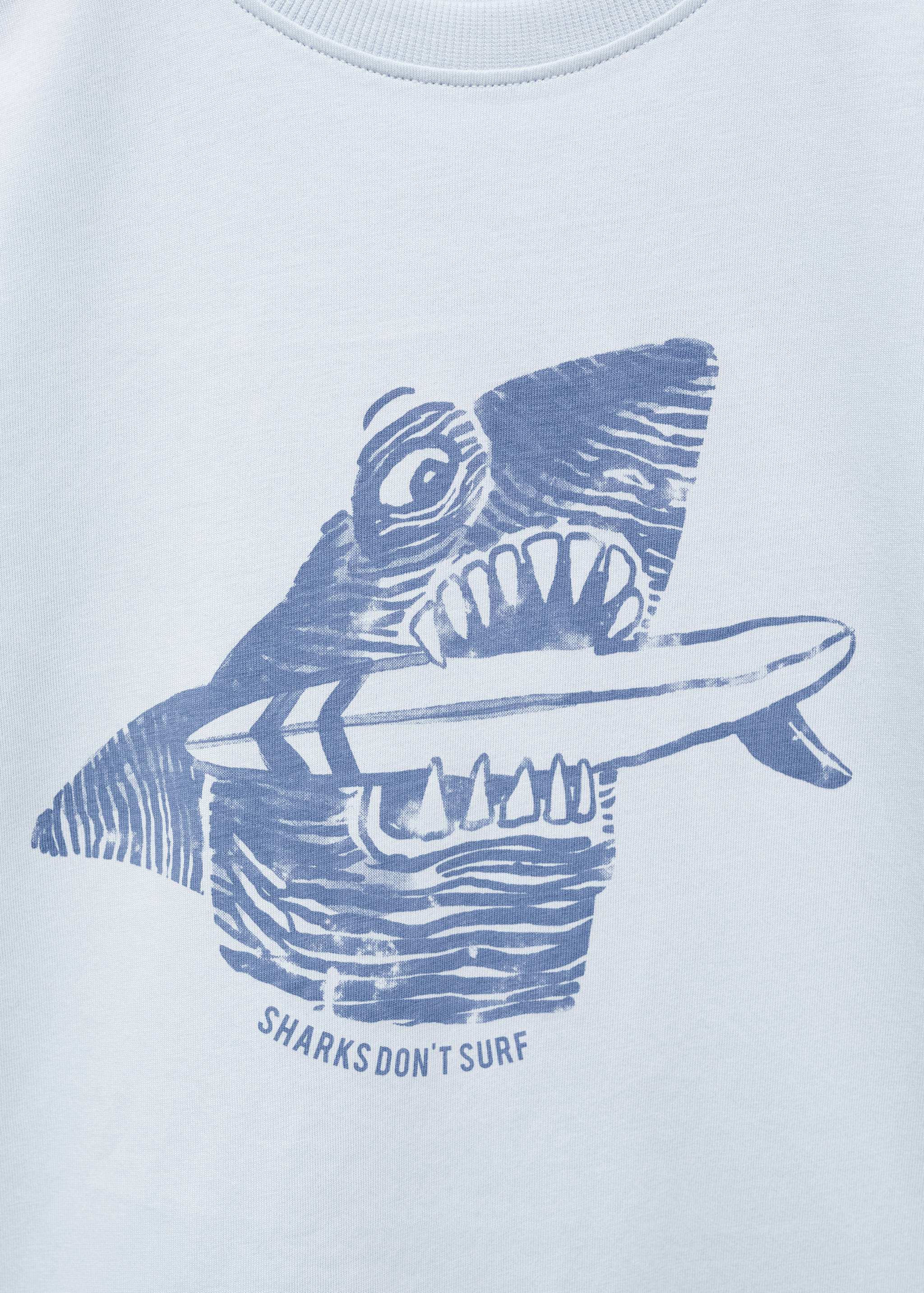 Samarreta barreja cotó estampada - Detall de l'article 8